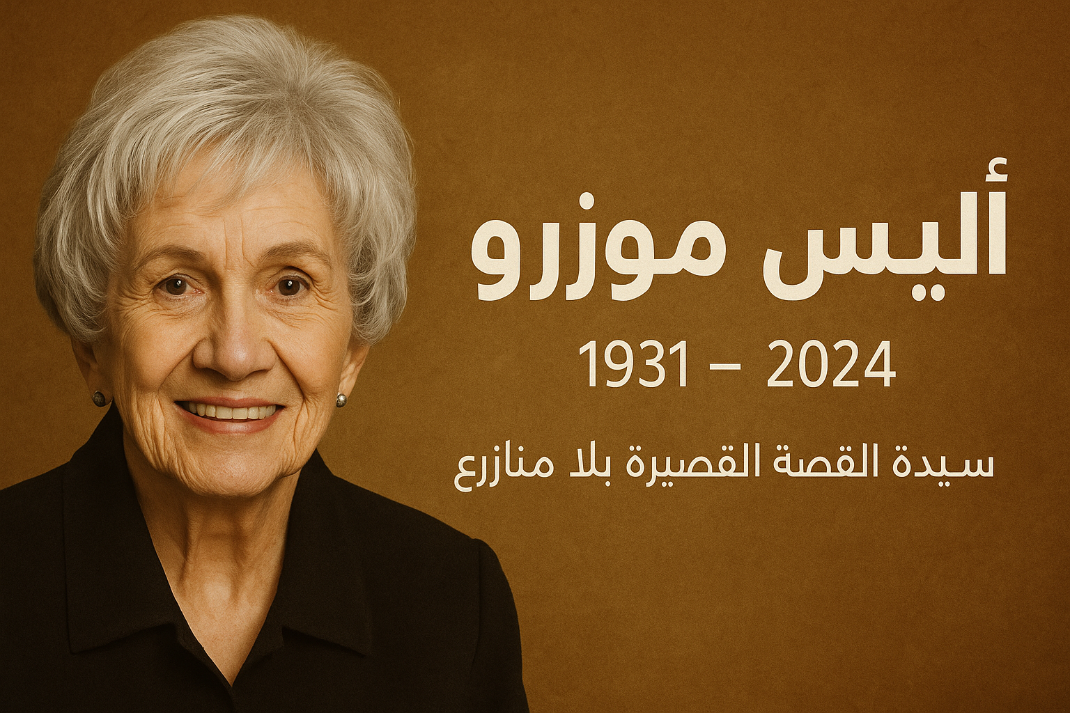 التنويري - أليس مونرو أعظم كاتبة قصة قصيرة في التاريخ