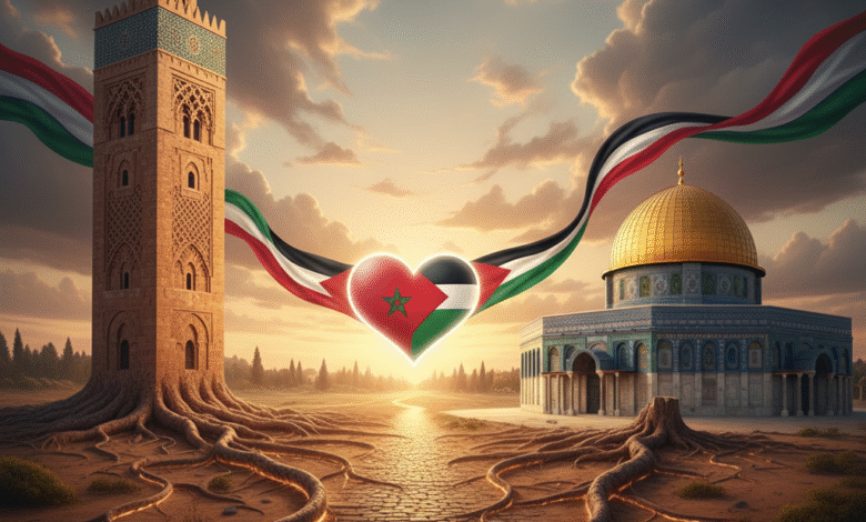 من الرباط إلى القدس: سرديات الدعم المغربي للقضية الفلسطينية