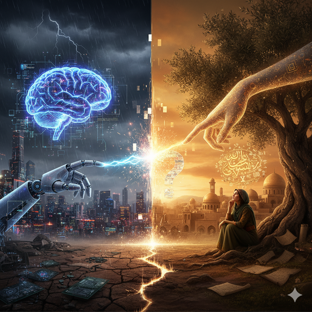 منعطف الحيرة: الذكاء الاصطناعي وماهية الإنسان