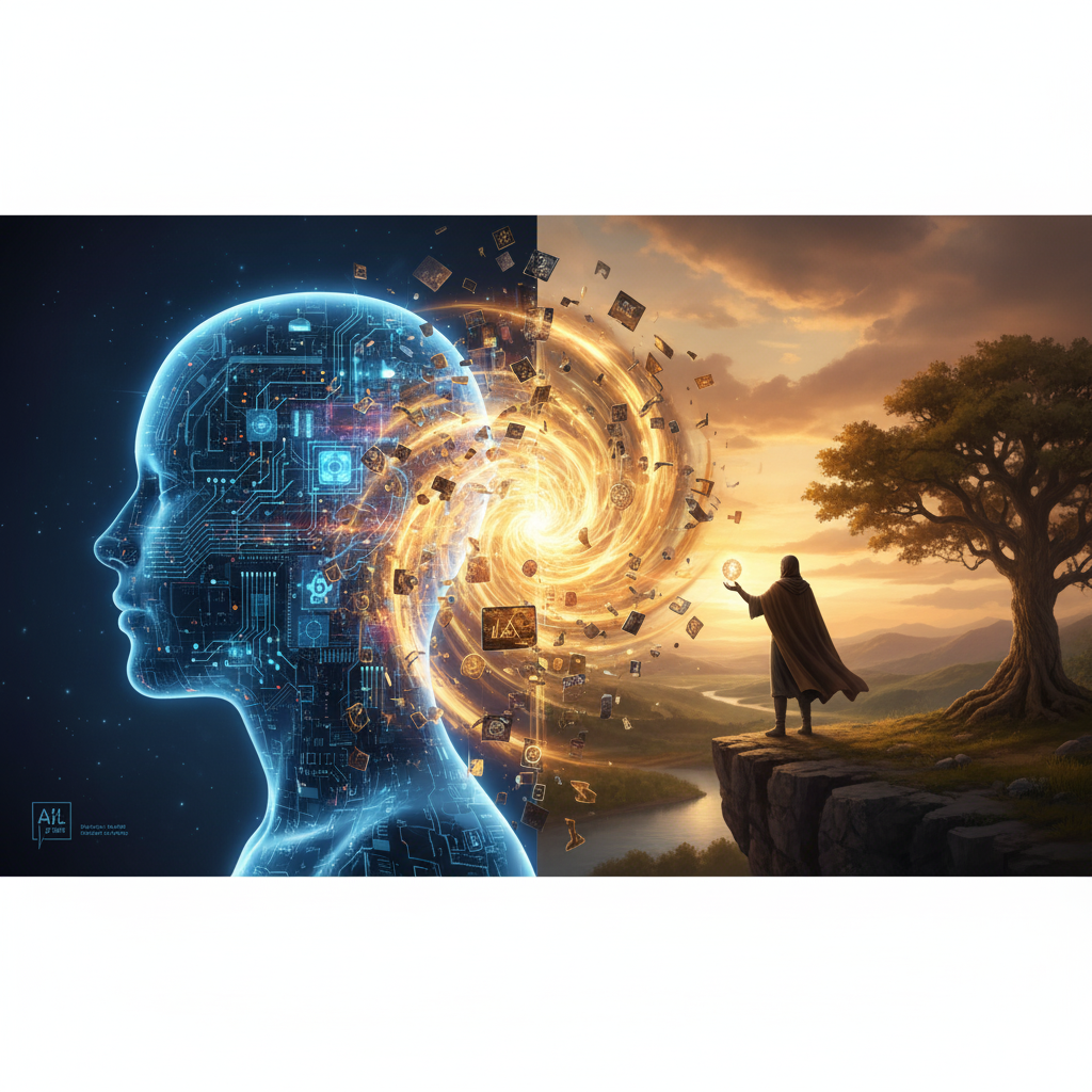 منعطف الحيرة: الذكاء الاصطناعي وماهية الإنسان