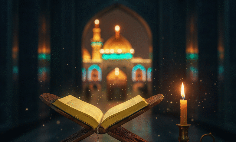 قصيدة ابن العرندس: من دمعة إلى وثيقة روحانية