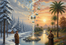 وصف الطبيعة بين أحمد شوقي وروبرت فروست