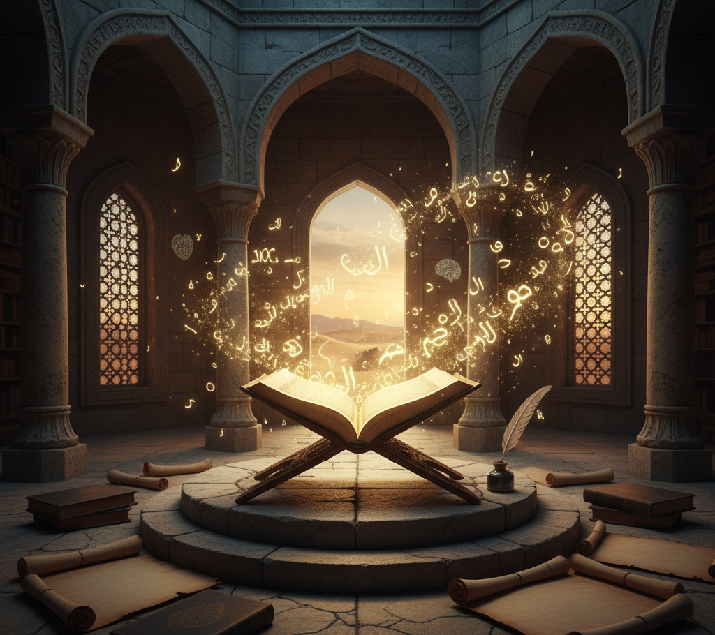 رساميل الإعجاز اللغوي في القرآن الكريم