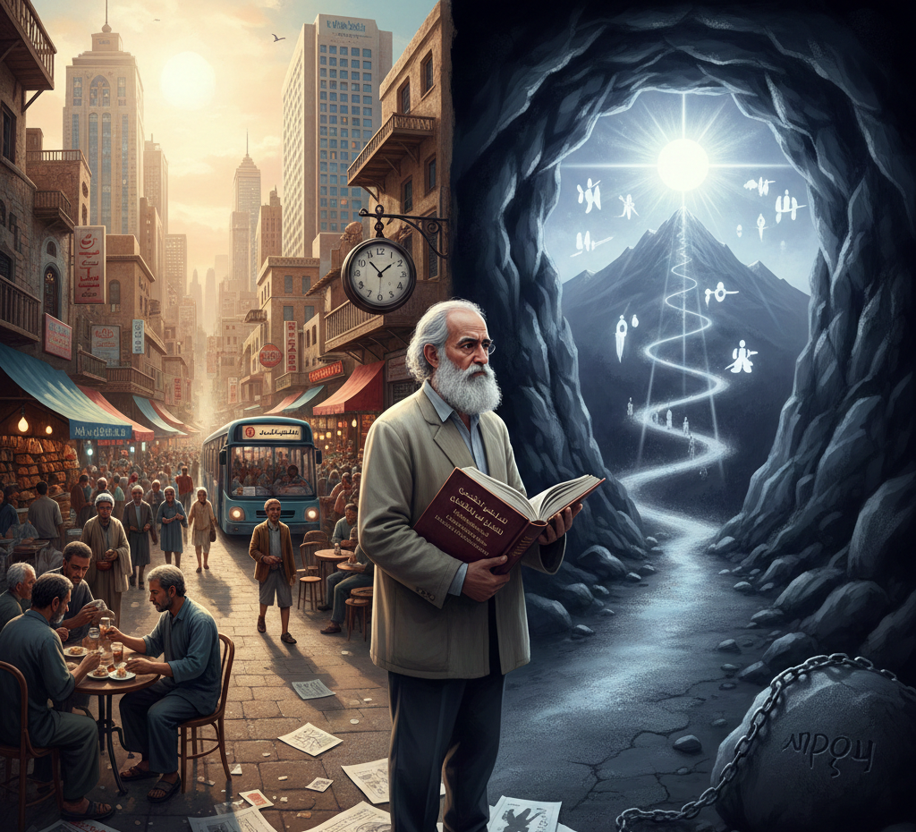 توتّر الفلسفة واليومي: انغراسا ومروقا