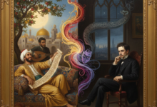 وصف الخمر بين أبي نواس وبودلير