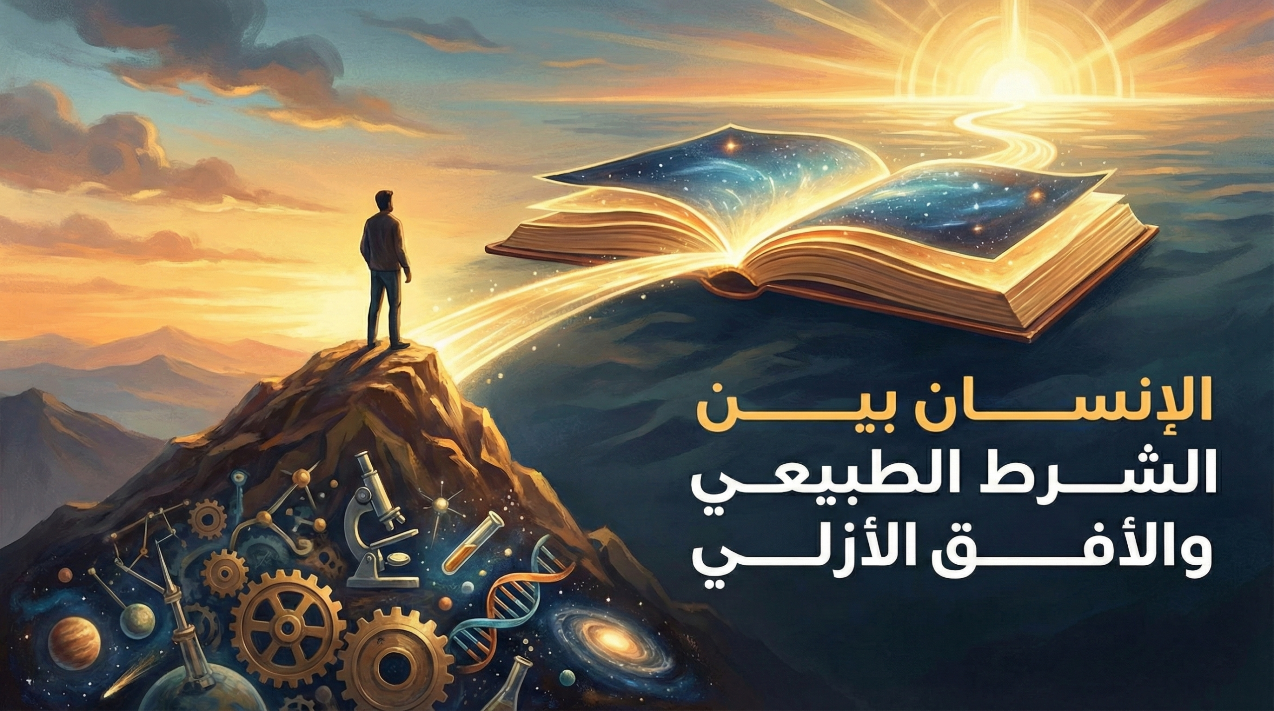 الـإنـسـان بـيـن الشرط الـطـبـيـعـي والـأفـق الـأزلـي