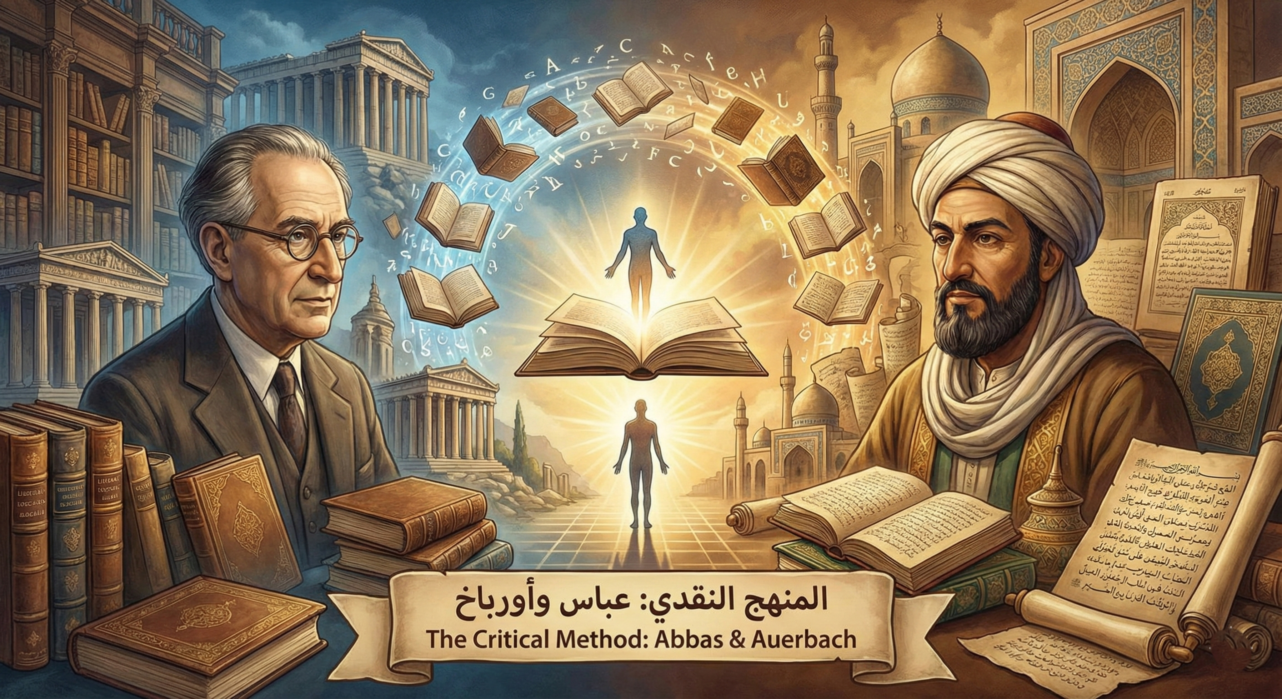 المنهج النقدي بين إحسان عباس وإريك أورباخ