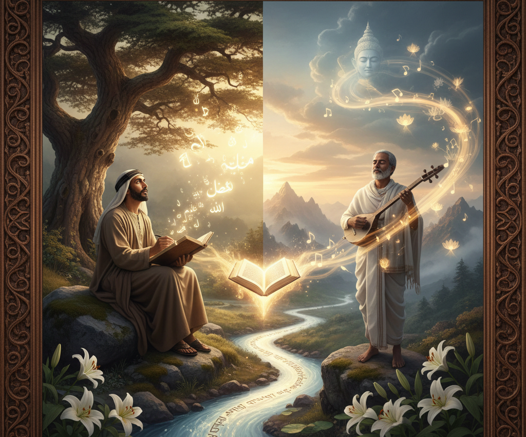 الروحانية بين جبران وطاغور