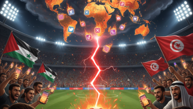 المستطيل الأخضر: خندق الانقسام العربي