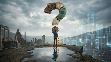 البحث عن الإنسان التائه 