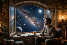  الحطام الكوني ودفء المعنى البشري