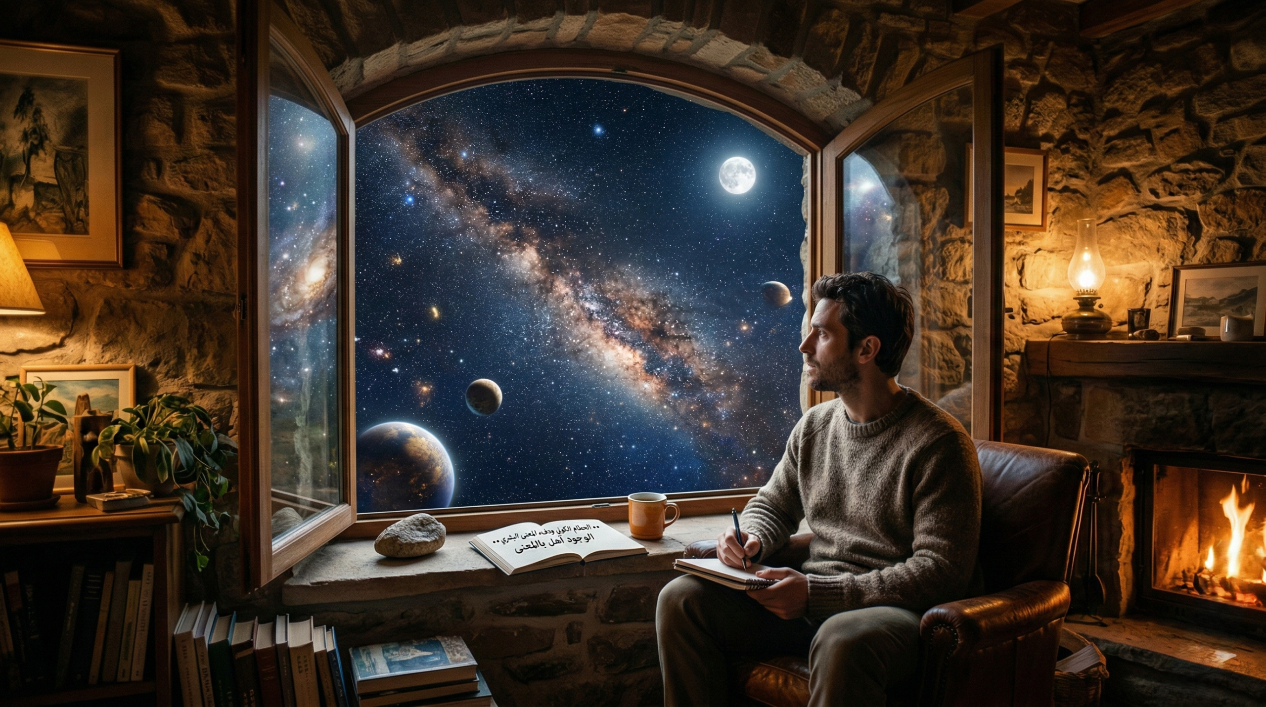 الحطام الكوني ودفء المعنى البشري