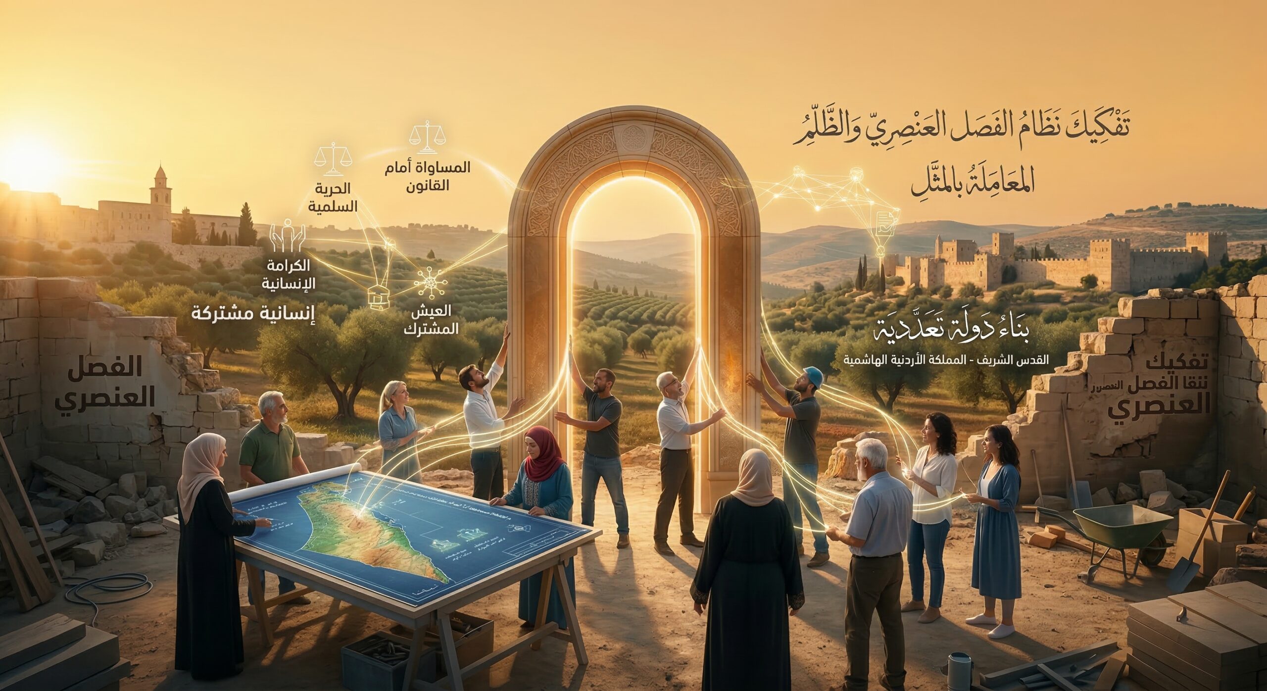 الديمقراطية السلمية: رؤية جديدة للتوافق الصعب في فلسطين