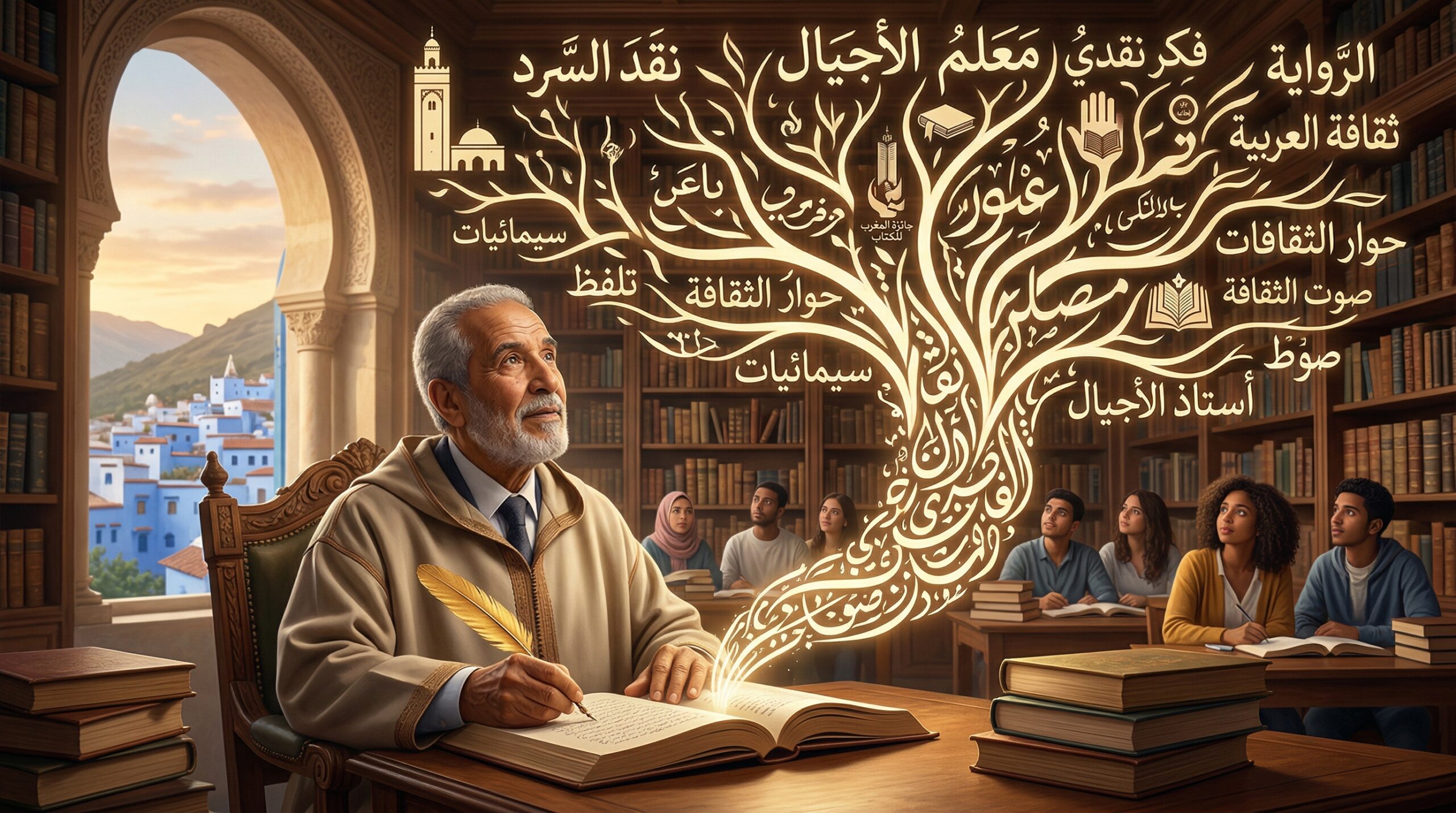 محمد الداهي: أستاذ الفكر النقدي وصوت الثقافة العربية