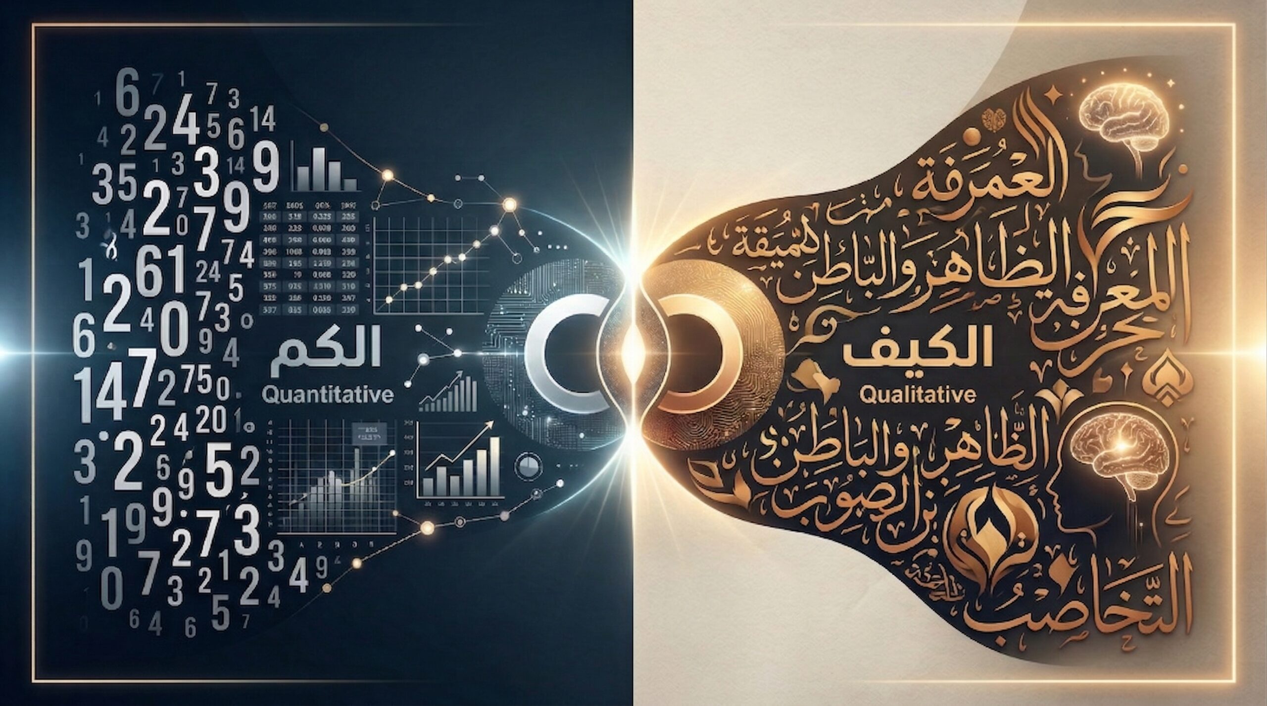 ملاحظات نقديّة حول إشكاليّة الكمّ والكيف في البحوث الاجتماعيّة العربيّة والخليجيّة.