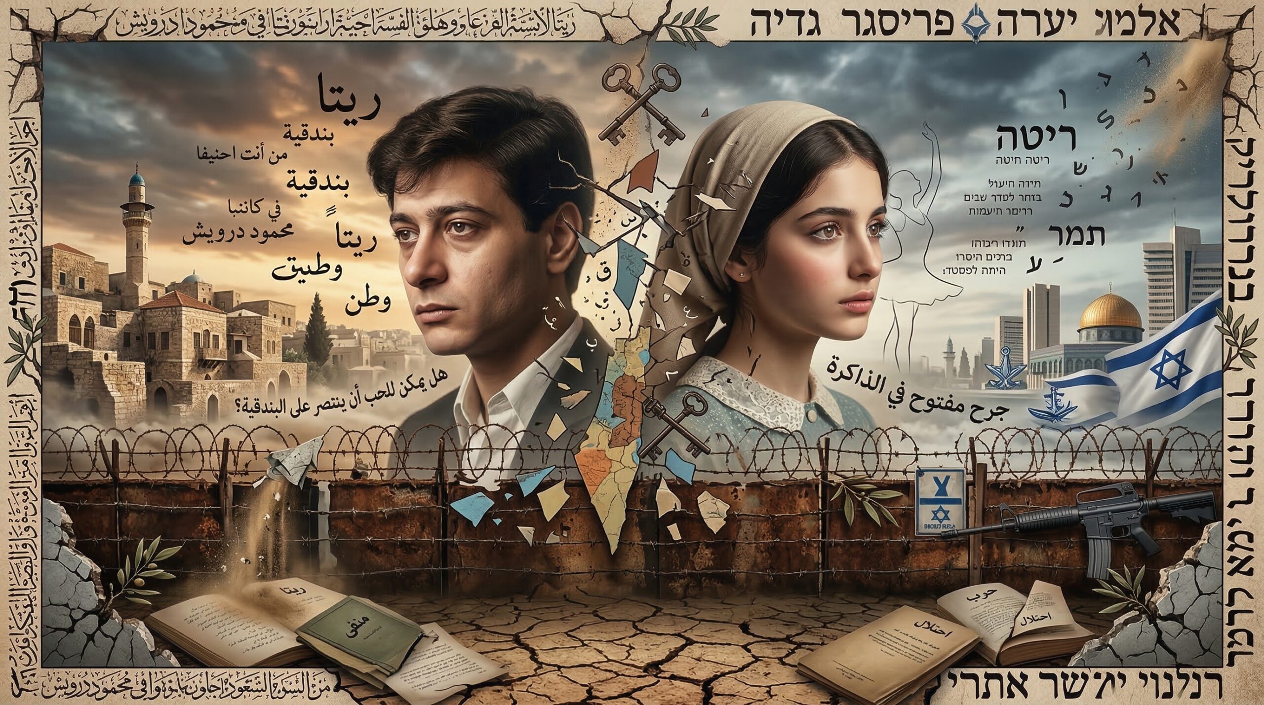 من هي ريتا في شعر محمود درويش ؟