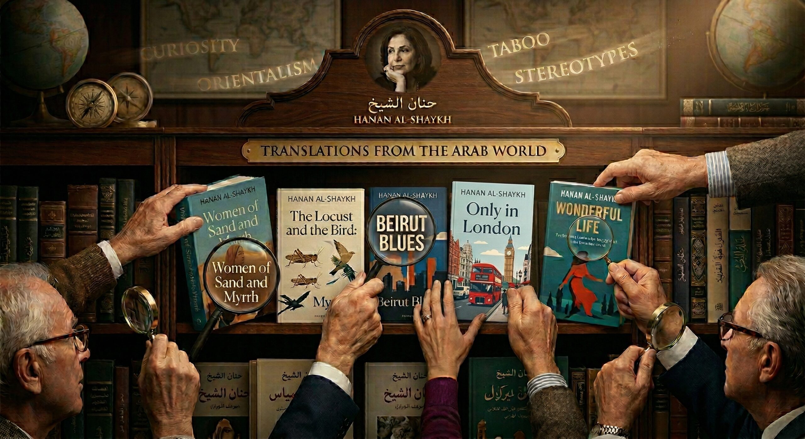 حرص الغرب على ترجمة روايات حنان الشيخ