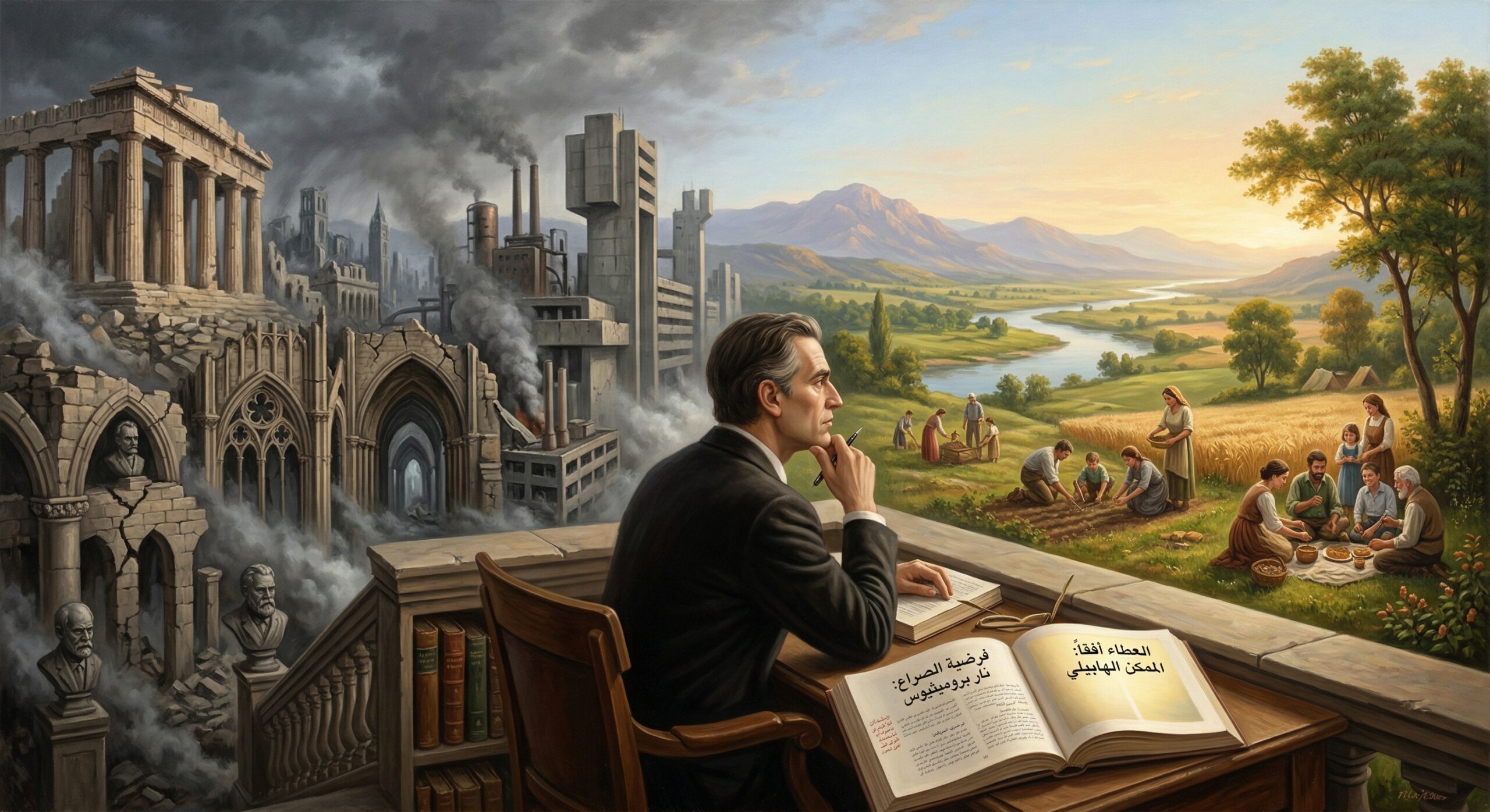 مُـساءلة الغرب: الصراع مُـحركـا والـعـطـاء أفـقـا