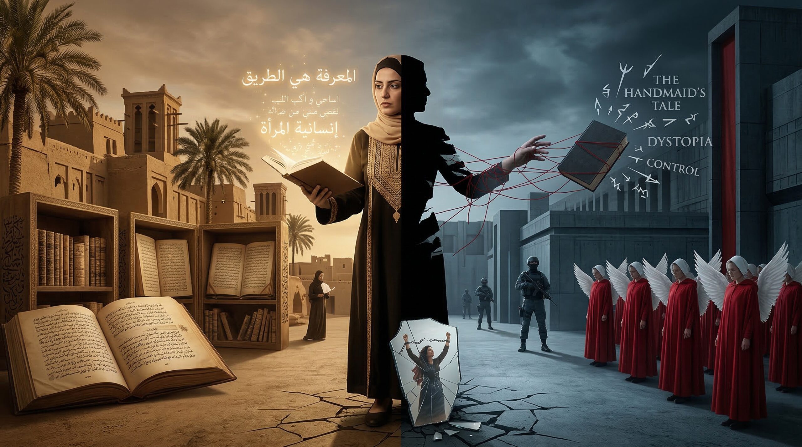 قضايا المرأة بين لطفية الدليمي و مارغريت أتوود