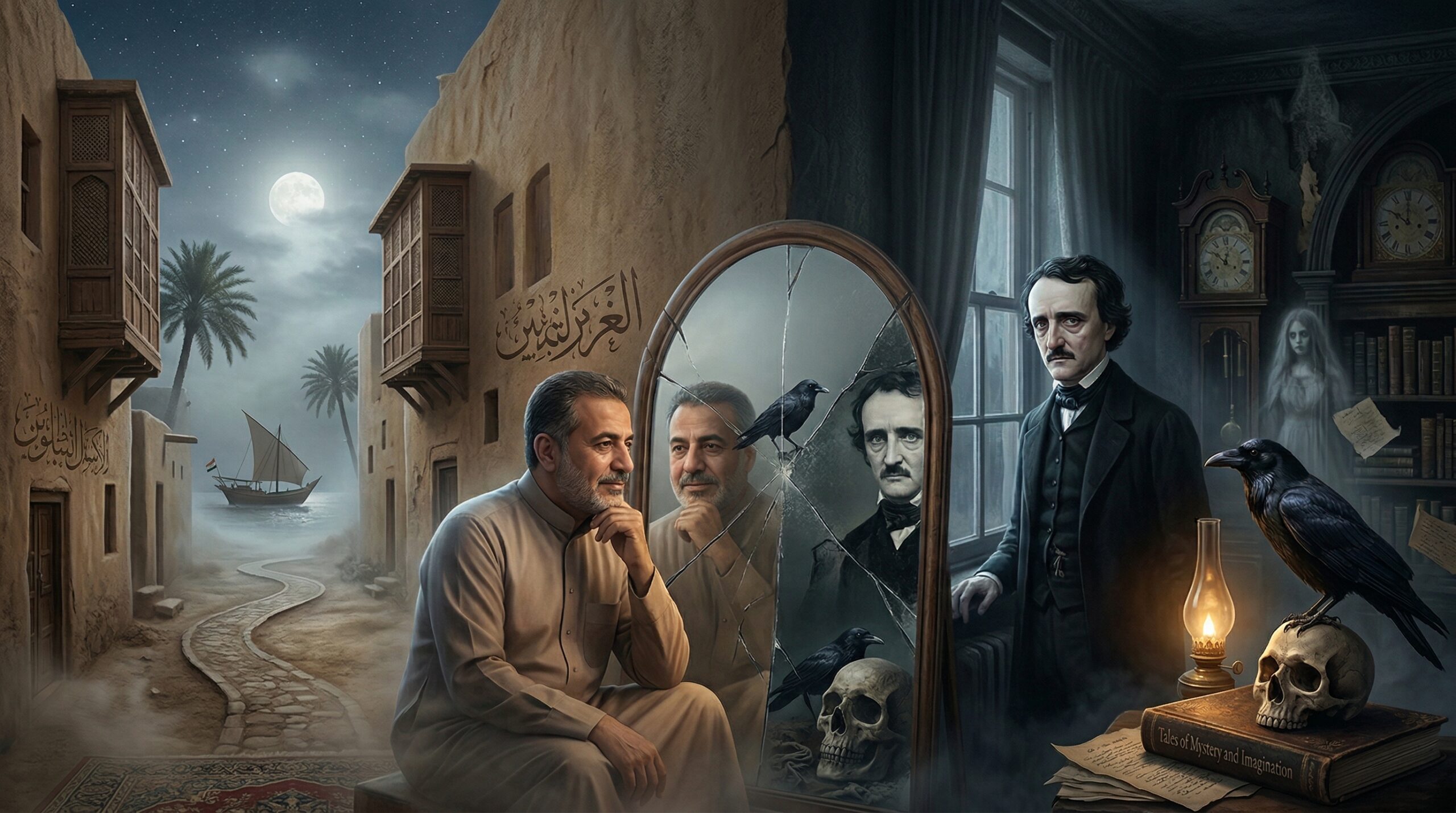 الغموض النفسي بين محمد خضير وإدغار ألان بو