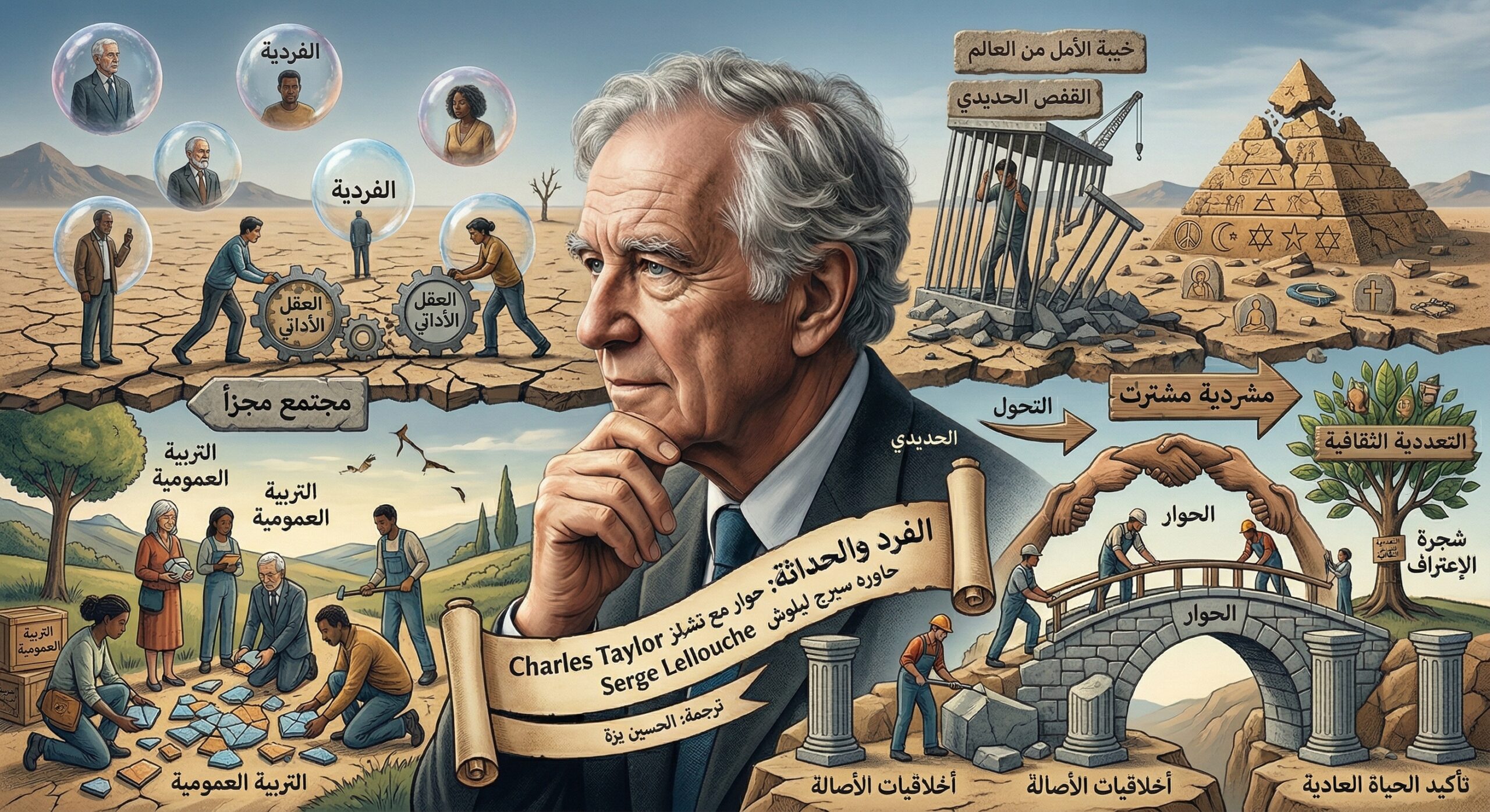الفرد والحداثة: حوار مع تشارلز تايلور Charles Taylor