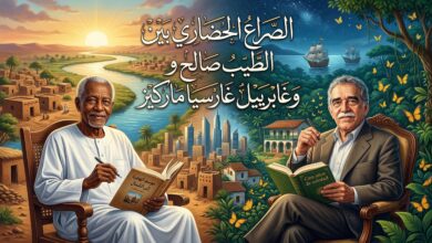 الصراع الحضاري بين الطيب صالح وغابرييل غارسيا ماركيز