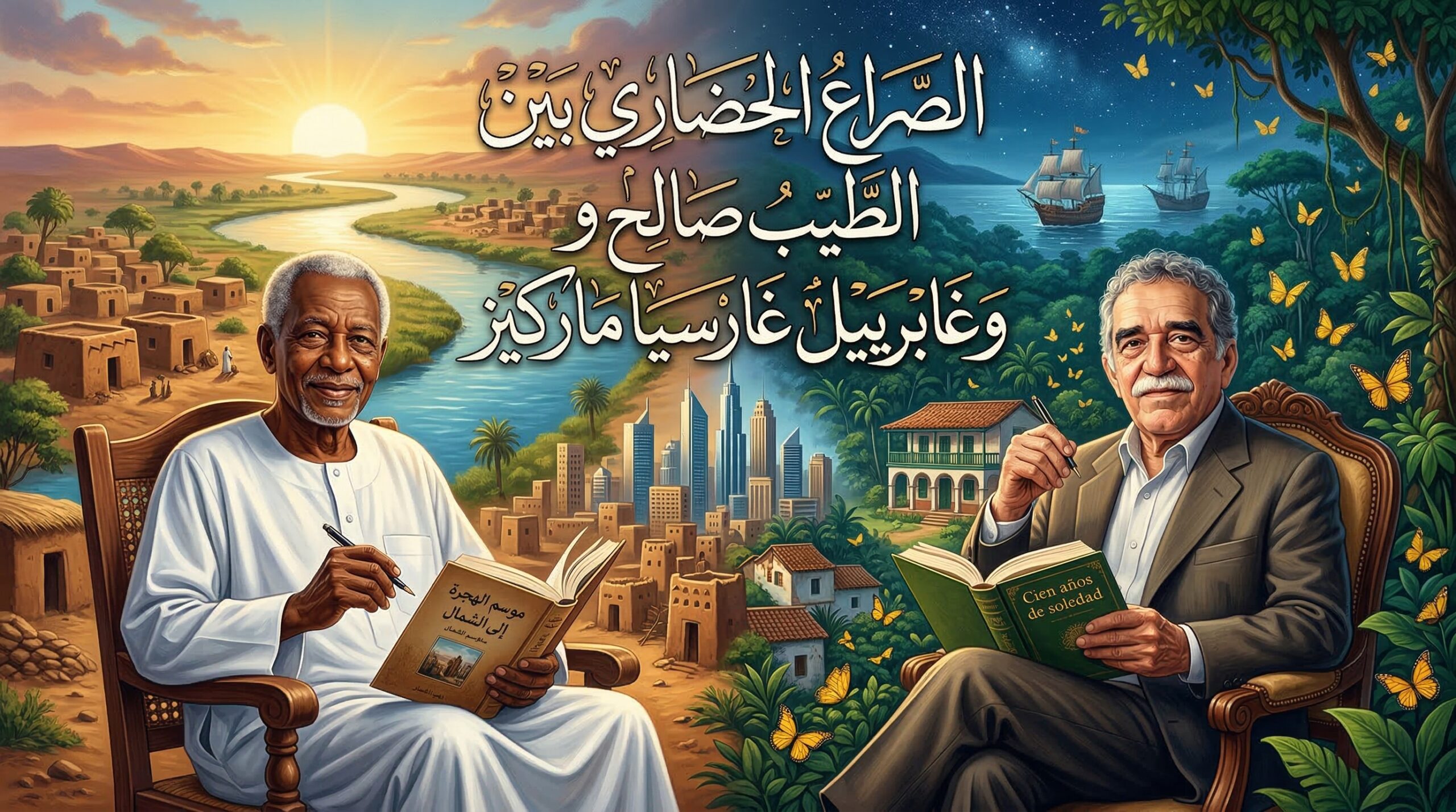 الصراع الحضاري بين الطيب صالح وغابرييل غارسيا ماركيز