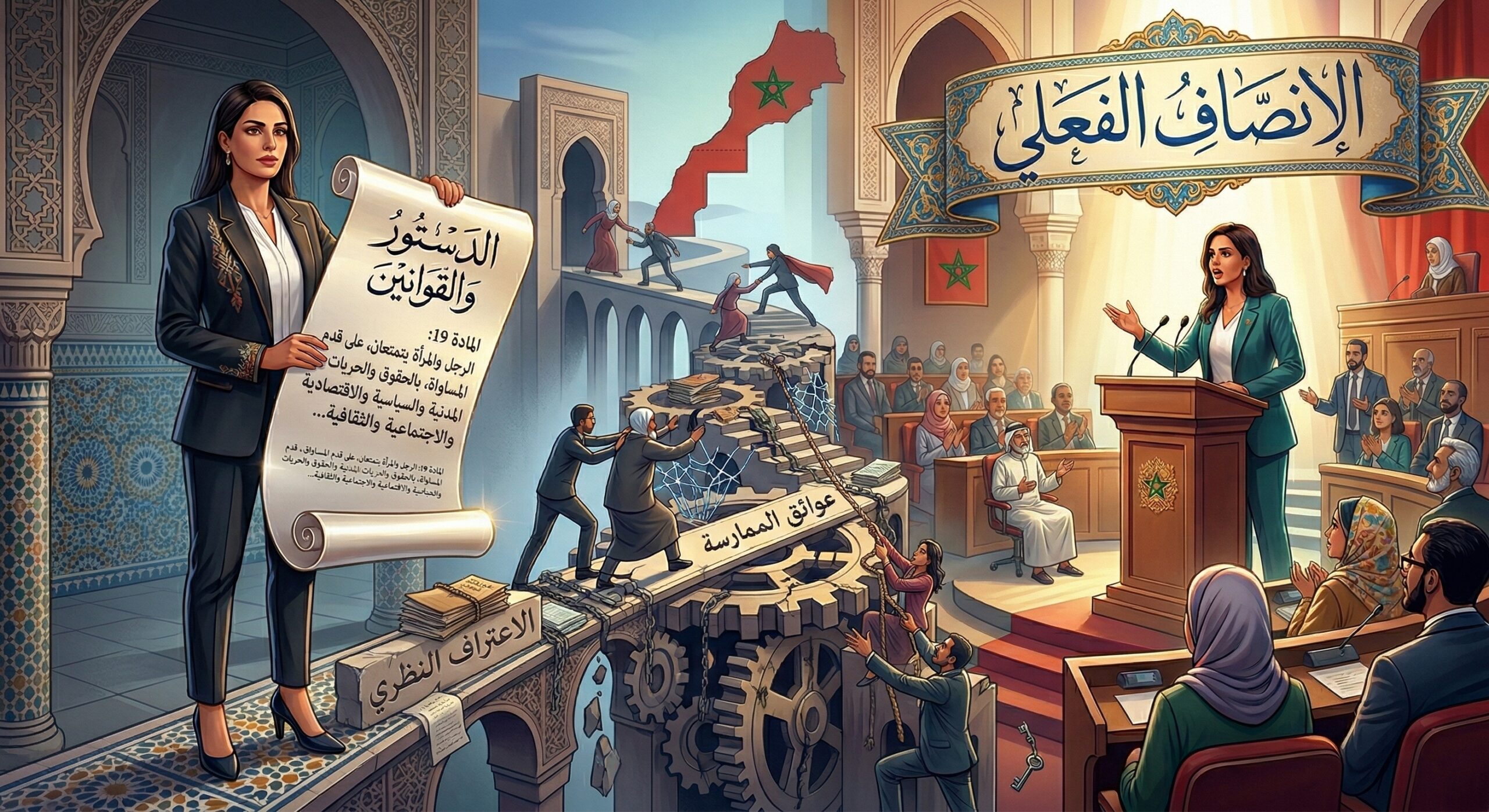 المرأة والحقوق السياسية: من الاعتراف النظري إلى الإنصاف الفعلي