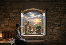  الحجر والنافذة وانكشاف العالم