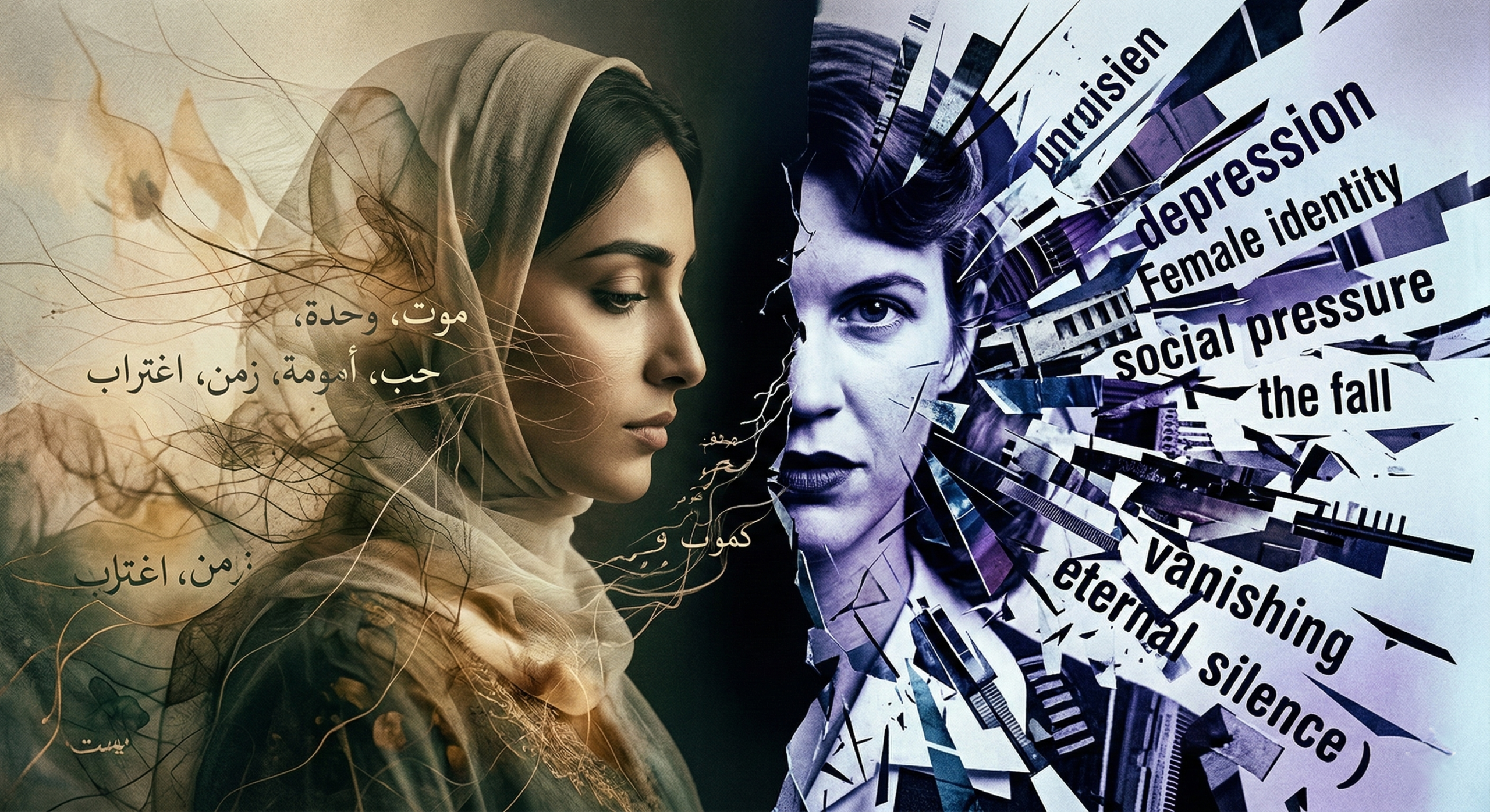 القلق الوجودي بين سنية صالح وسيلفيا بلاث