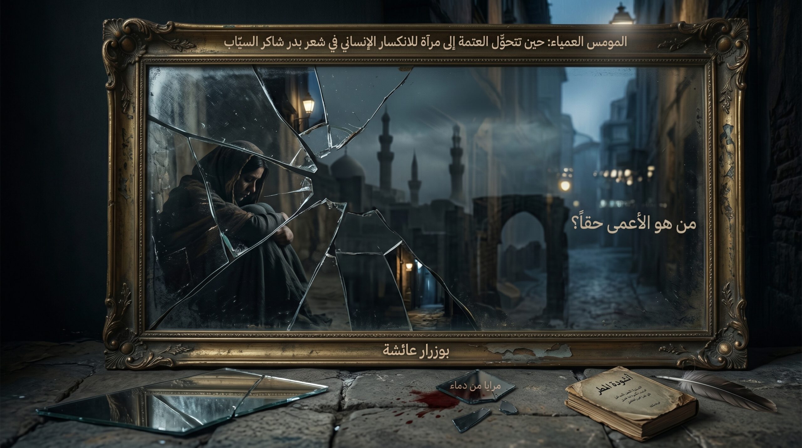 المومس العمياء: حين تتحوّل العتمة إلى مرآة للانكسار الإنساني في شعر بدر شاكر السيّاب