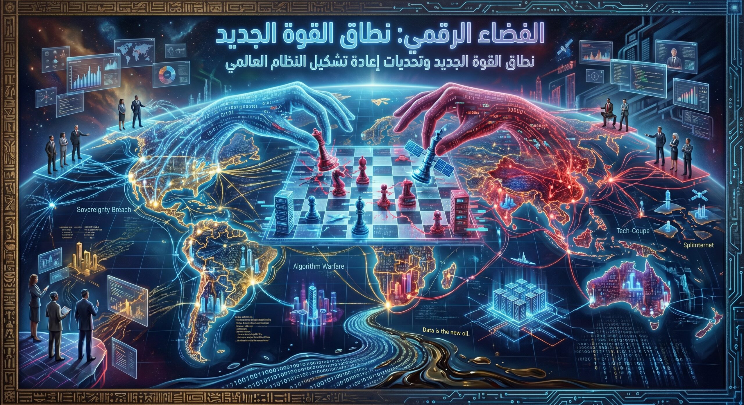 الفضاء الرقمي: نطاق القوة الجديد