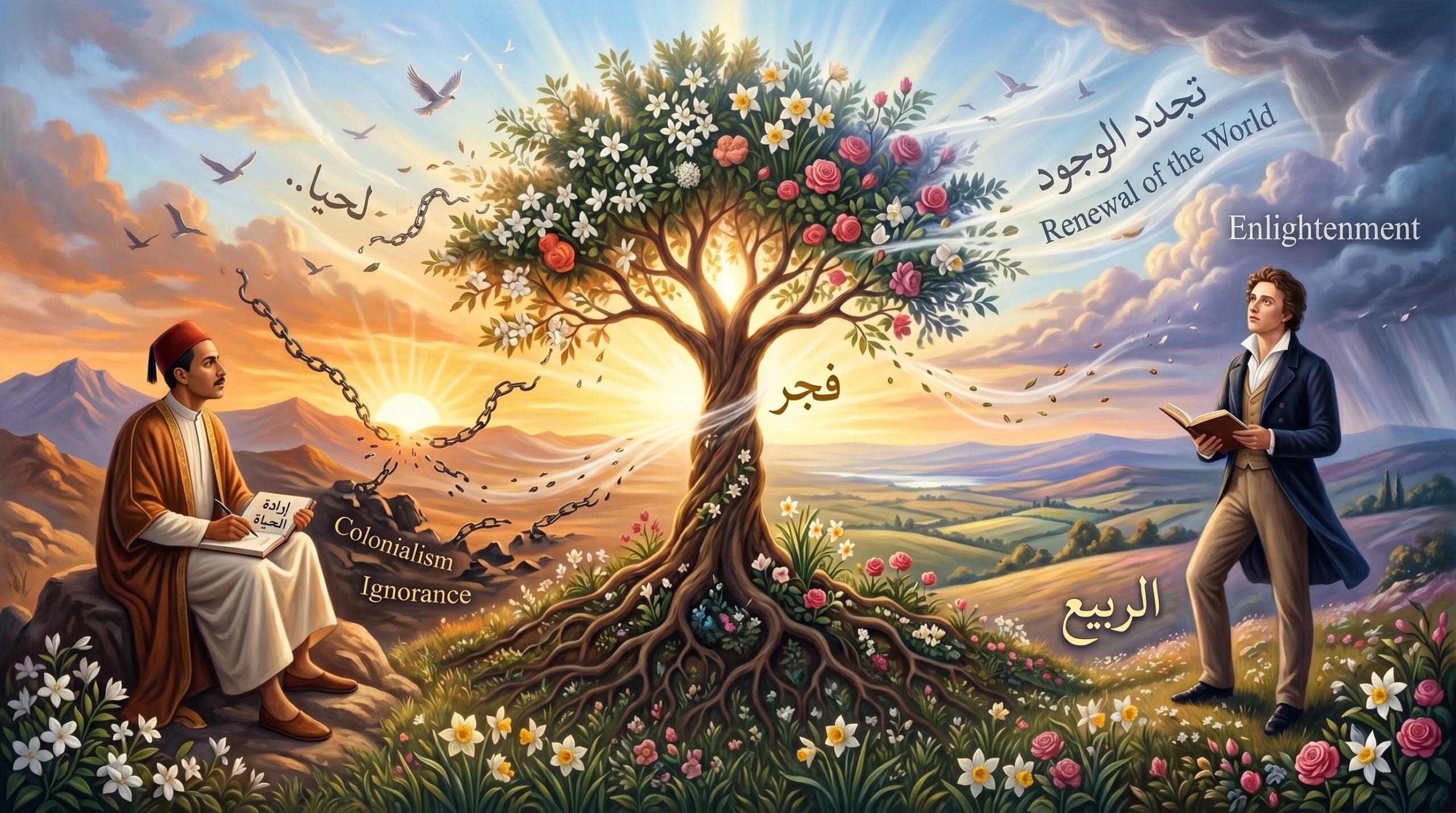 الأمل المتجدد بين أبي القاسم الشابي وبيرسي شيلي