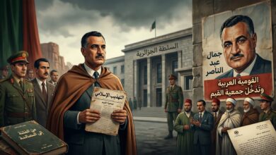 خلفيات صراع جمعية القيم الإسلامية الجزائرية مع السلطة و جمال عبد الناصر