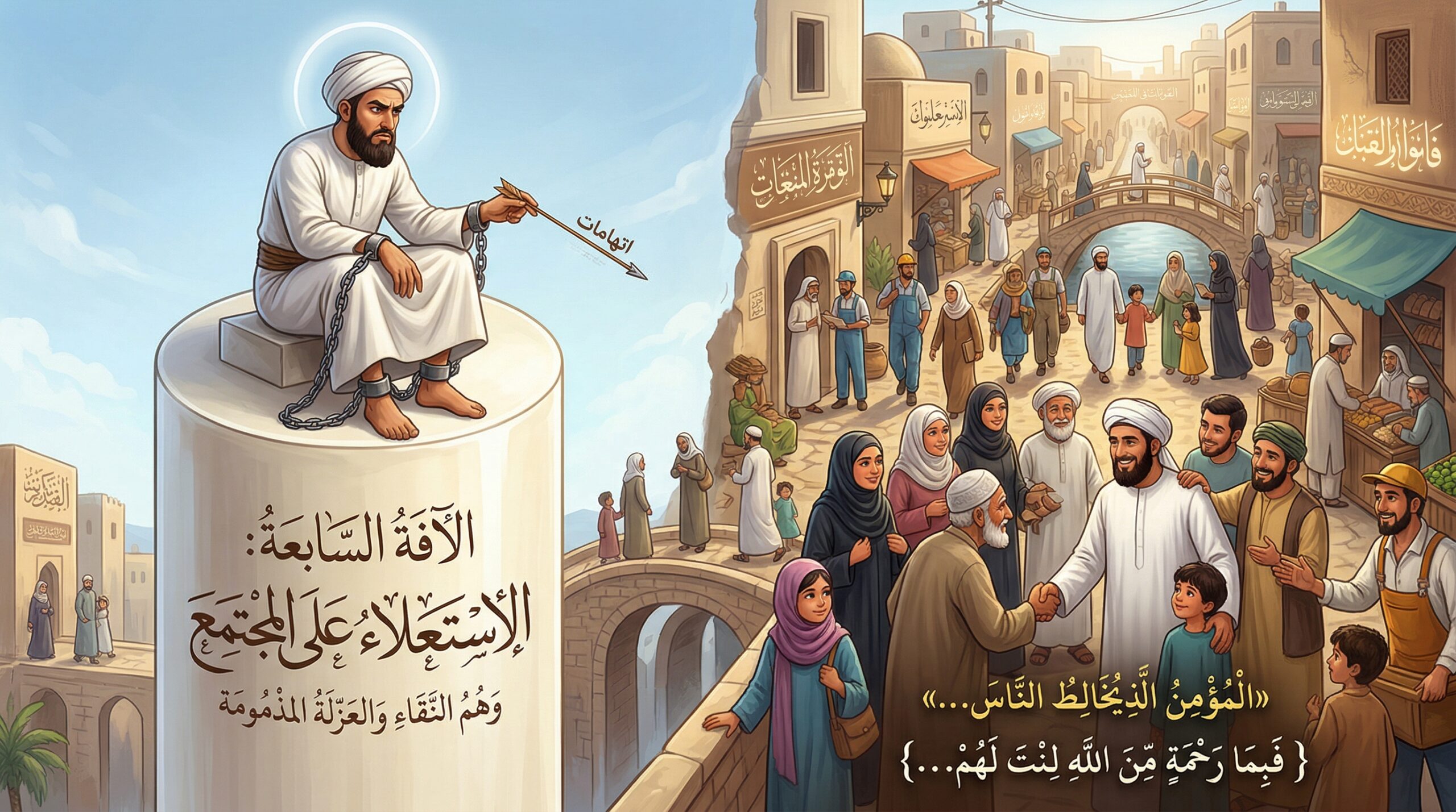 الاستعلاء على المجتمع: وهم النقاء والعزلة المذمومة