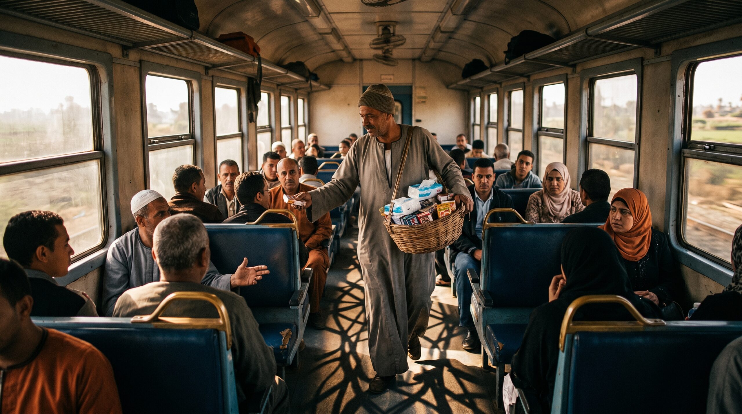 ظاهرة البائعين الجائلين في القطارات المصرية بوصفها تجليًا لاقتصاد الظل: مقاربة سوسيولوجية