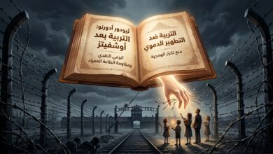 ثيودور أدورنو: التربية بعد أوشفيتز أو التربية ضد التطهير الدموي   