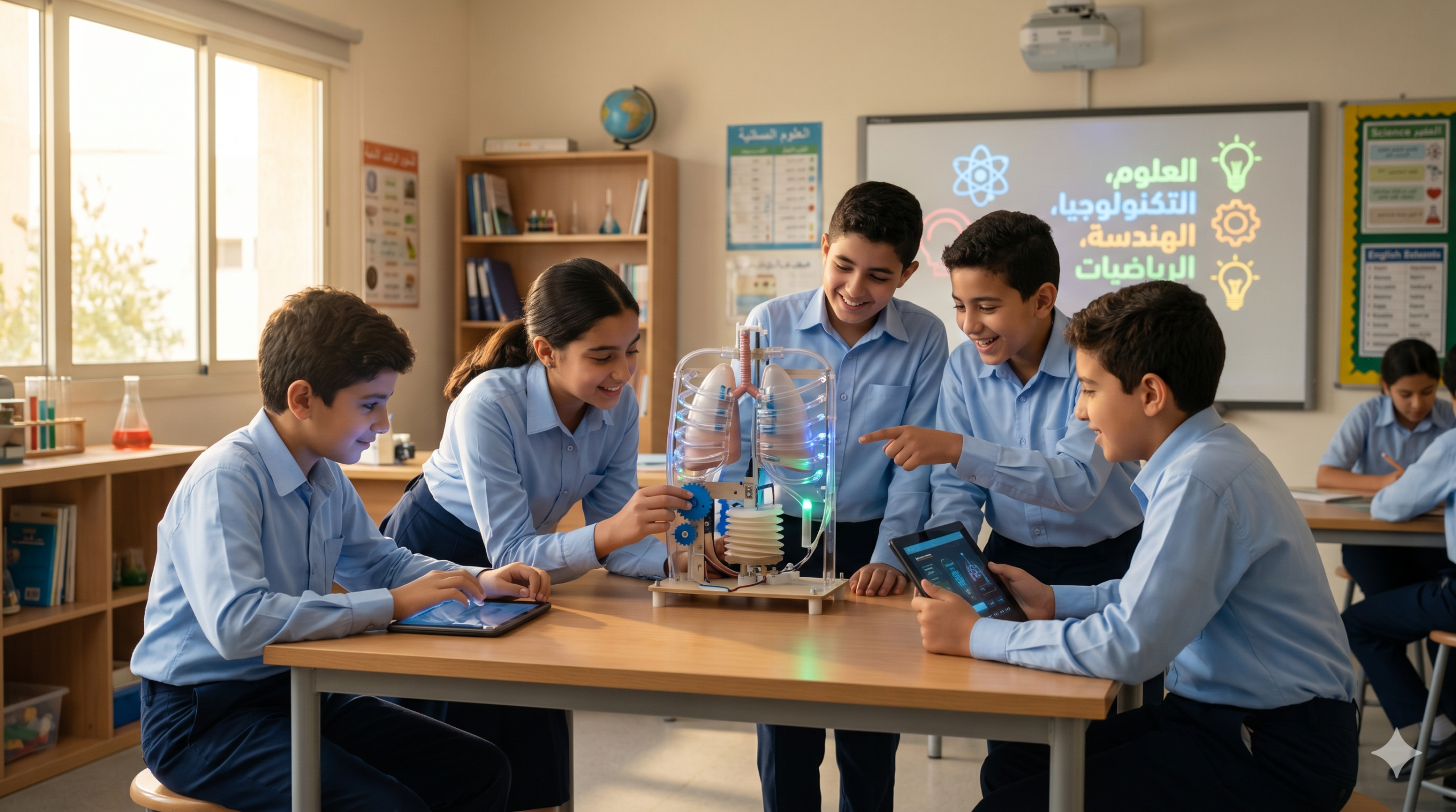 استخدام مقاربة STEM في تدريس مادة الإيقاظ العلمي