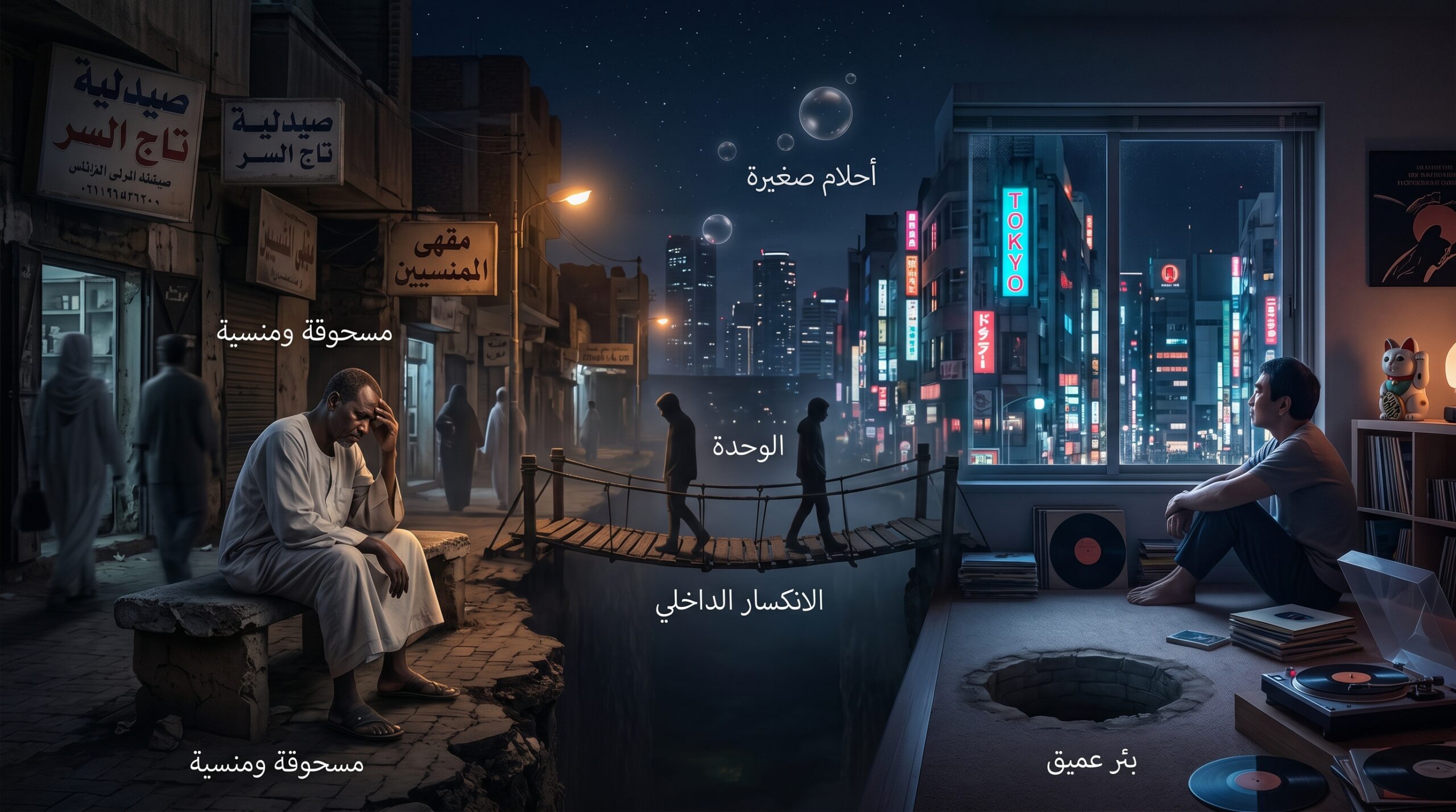 هشاشة الإنسان بين أمير تاج السر وهاروكي موراكامي