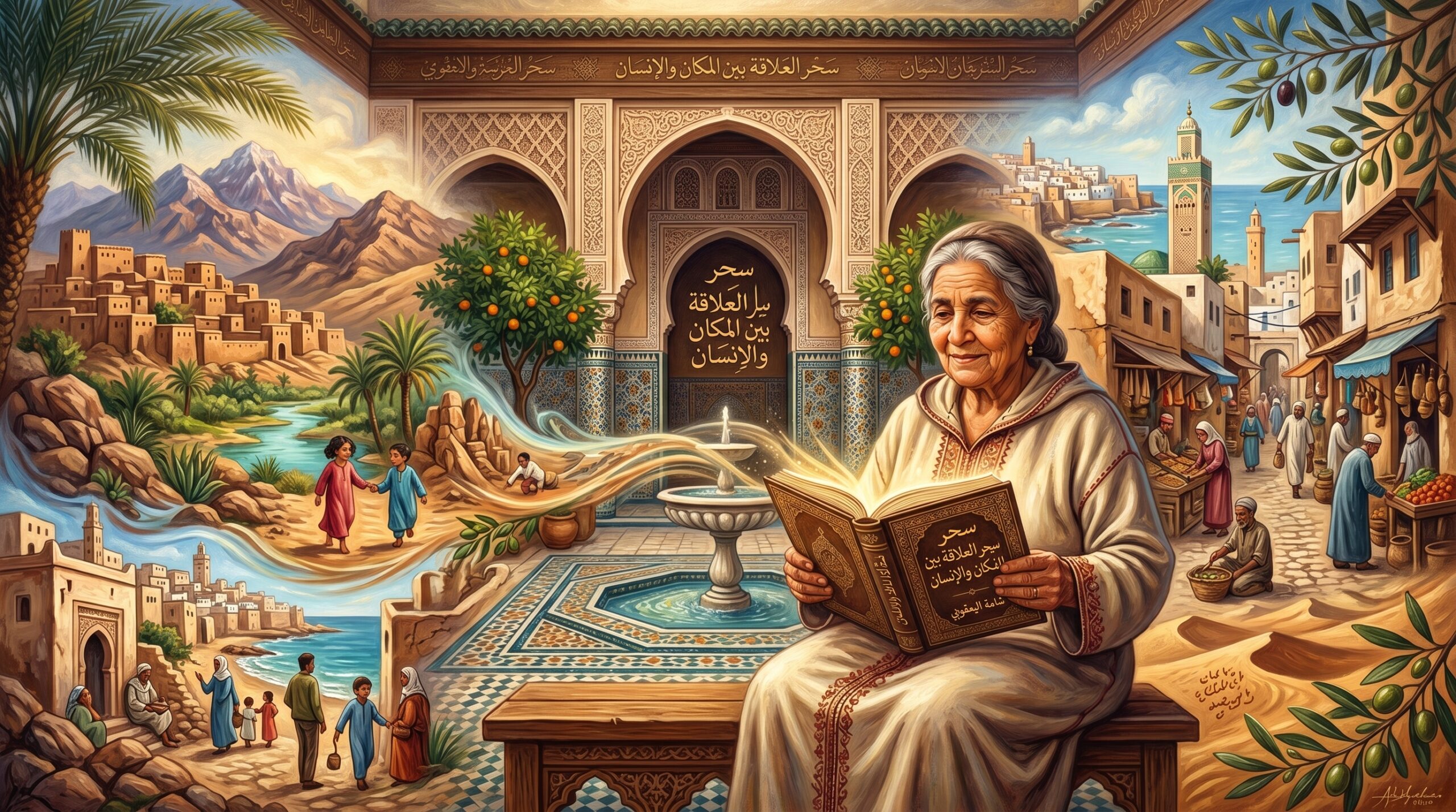 سحر العلاقة بين المكان والإنسان 