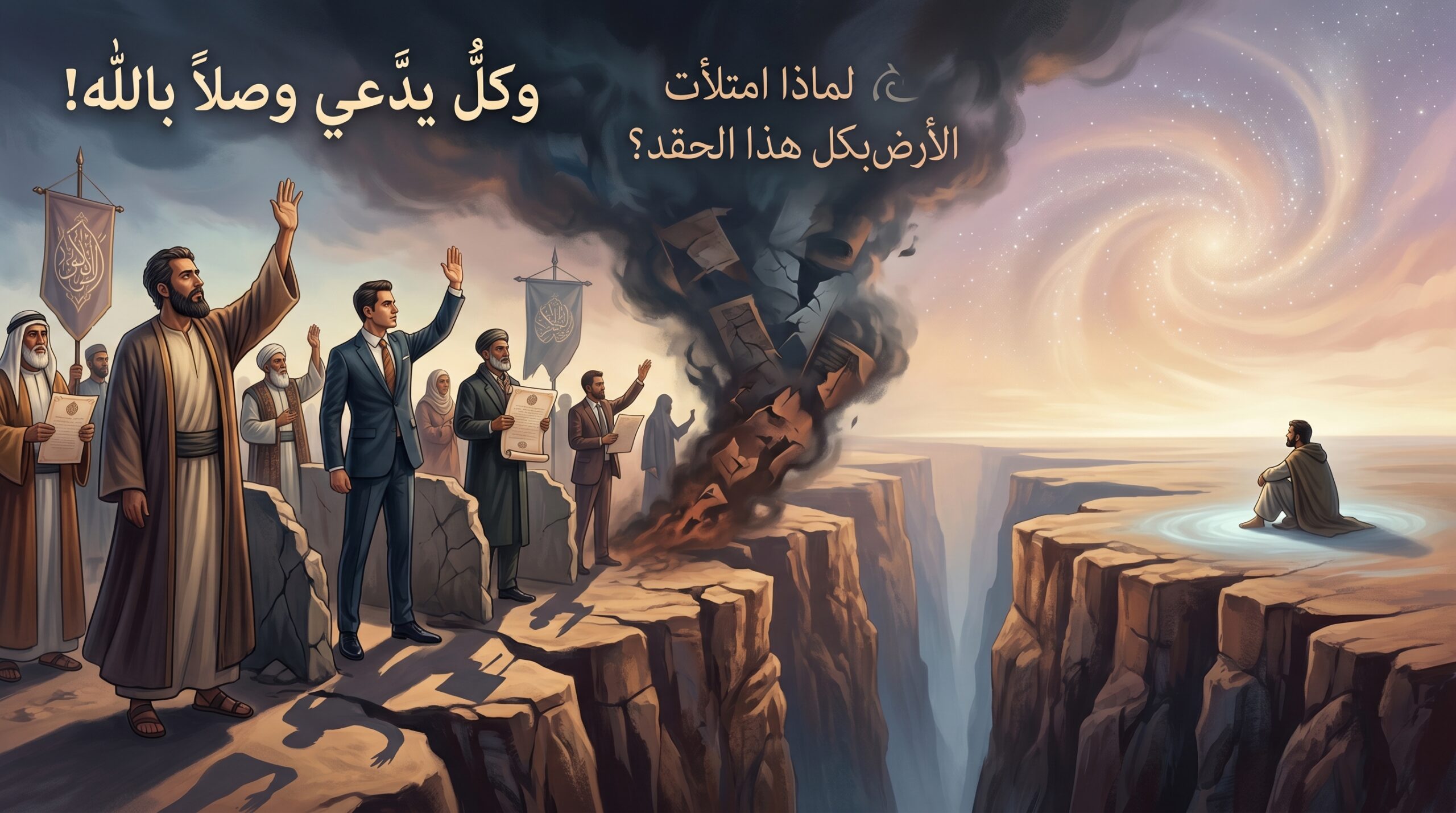 وكلُّ يدَّعي وصلاً بالله!