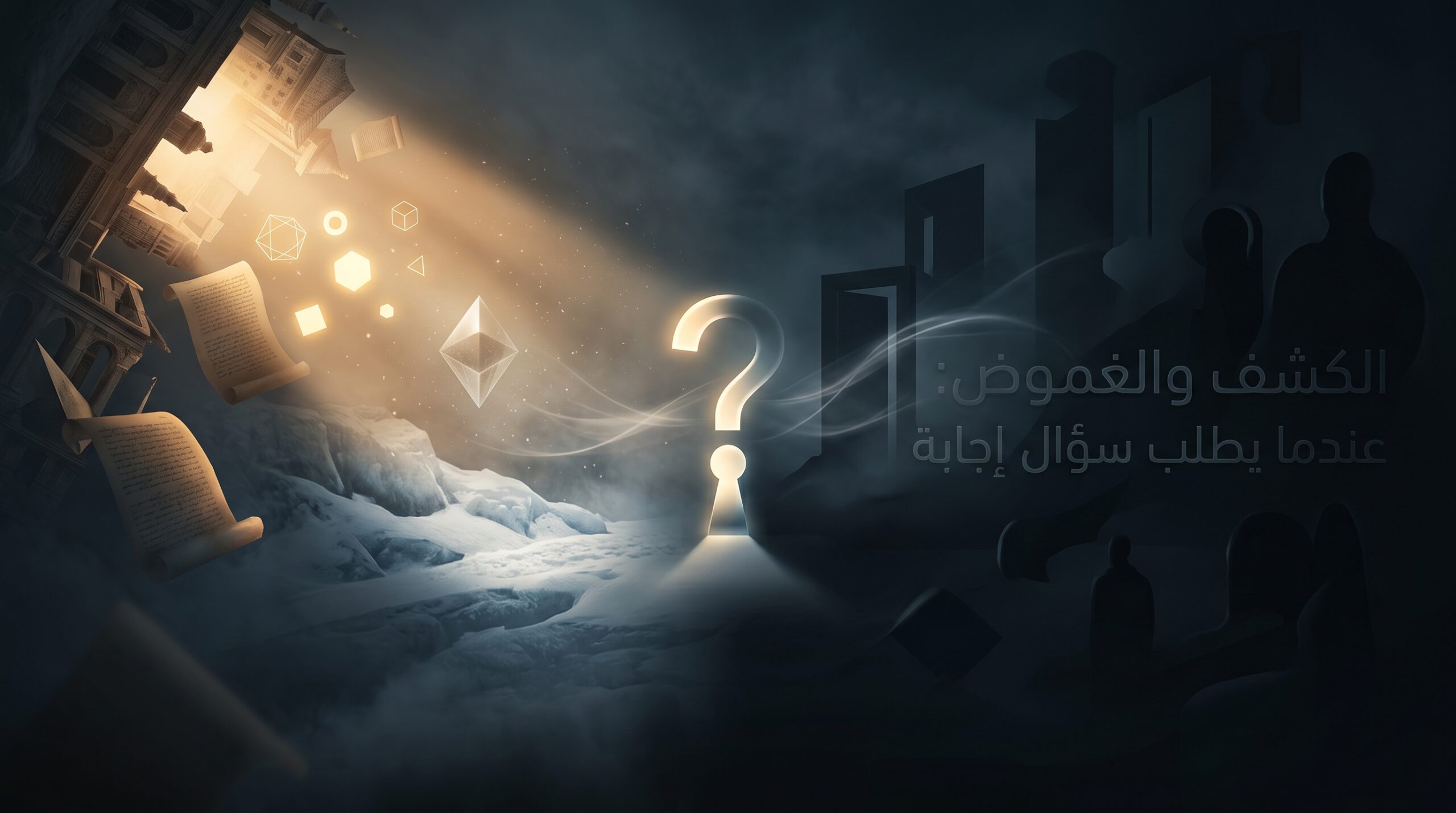 الكشف والغموض: عندما يطلب سؤال إجابة