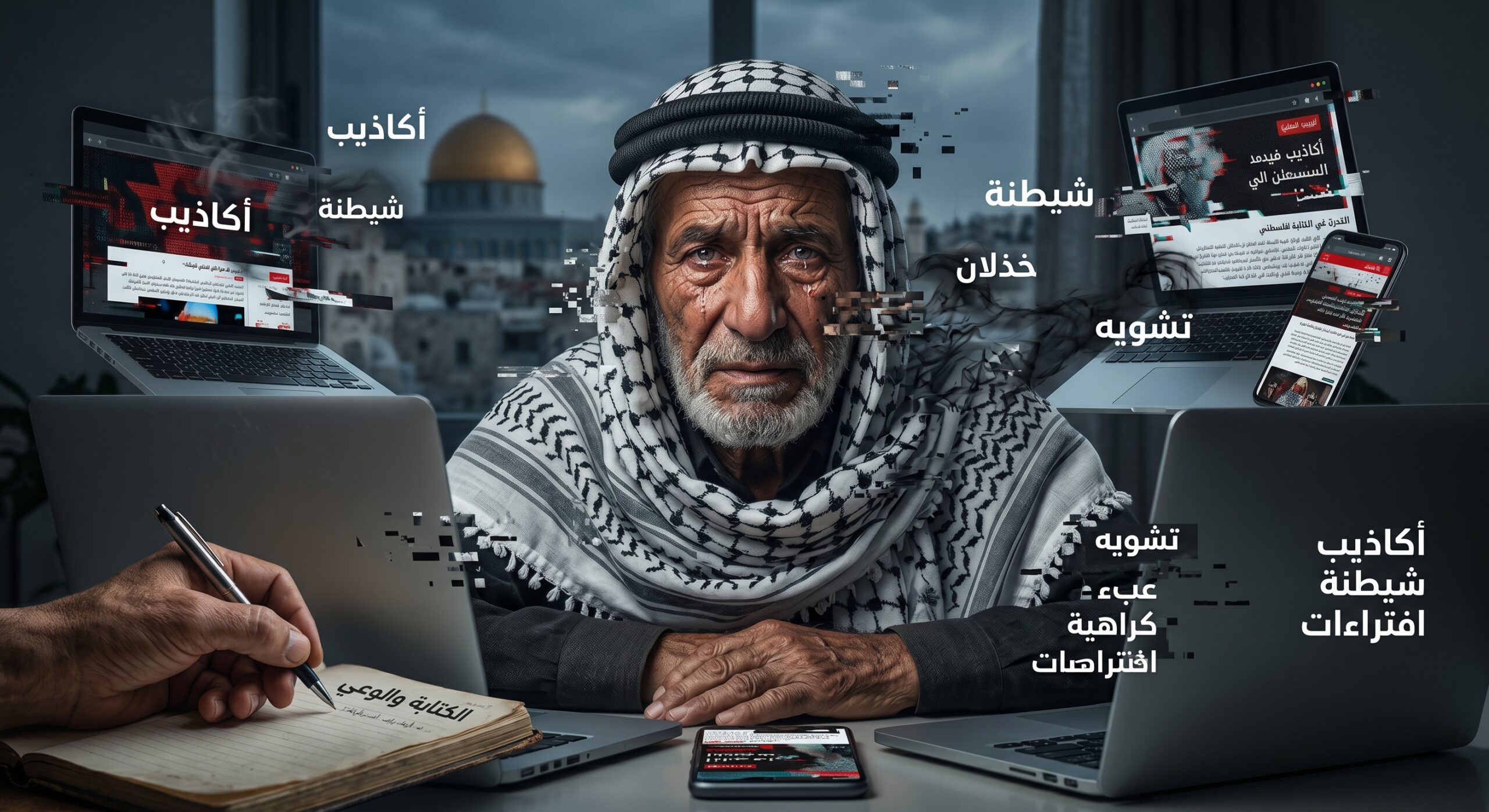 من الأكاذيب إلى الكراهية: الشعب الفلسطيني في مرمى التشويه