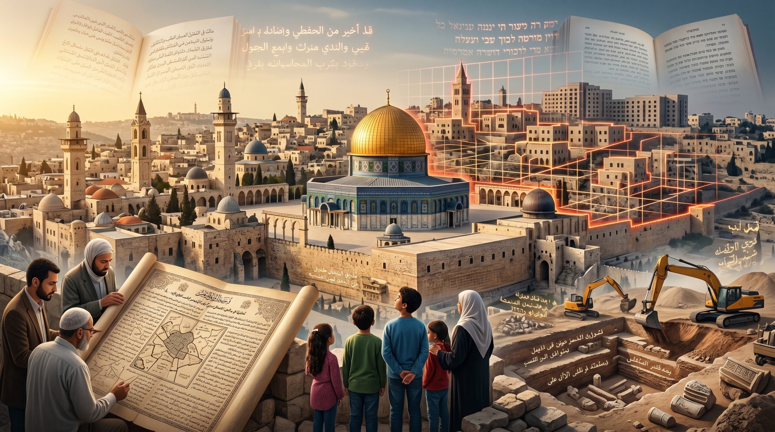 القدس تحت نيران التهويد 