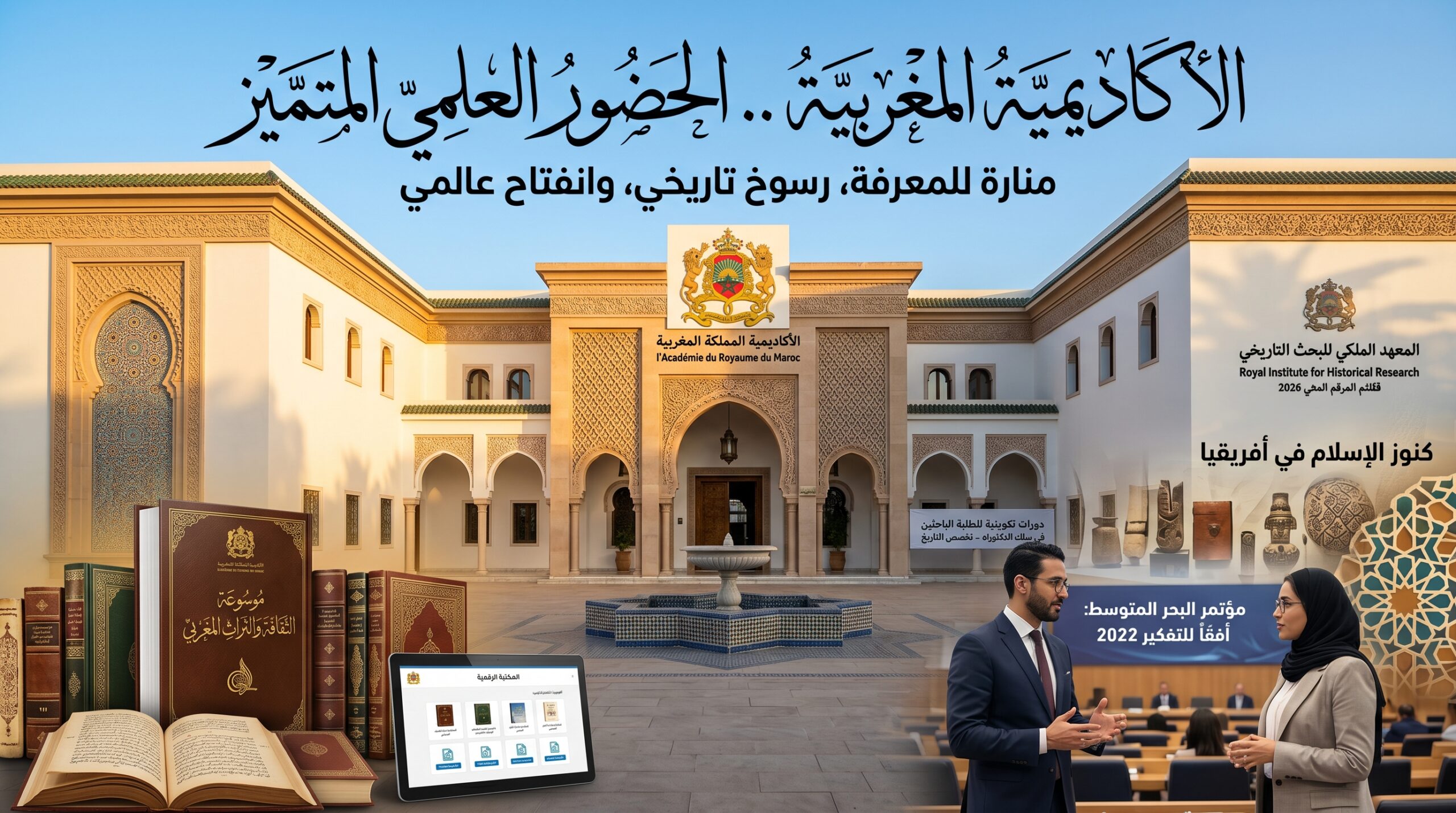 الأكاديمية المغربية .. الحضور العلمي المتميز