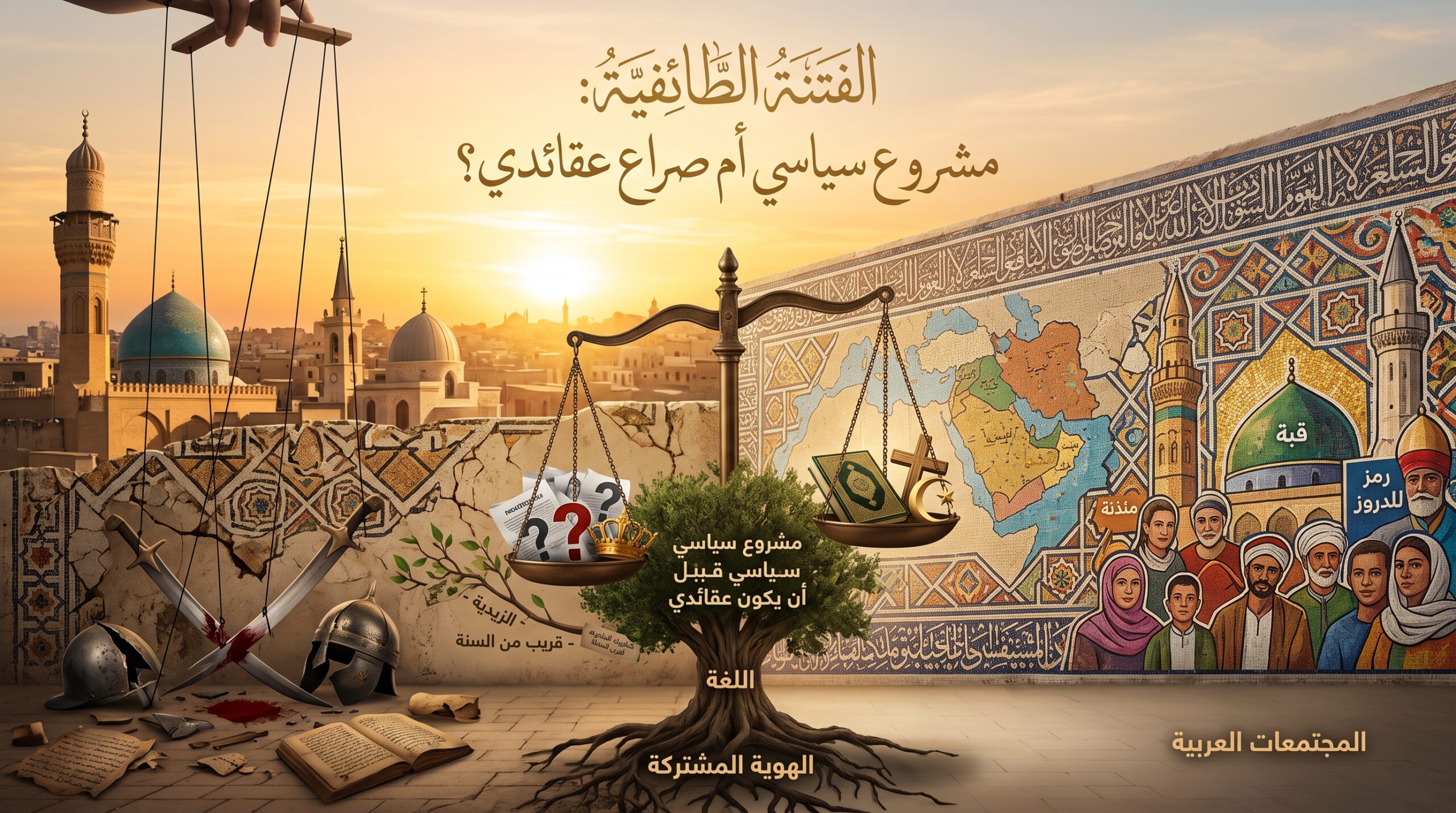 الفتنة الطائفية هل هي مشروع سياسي أم صراع عقائدي؟