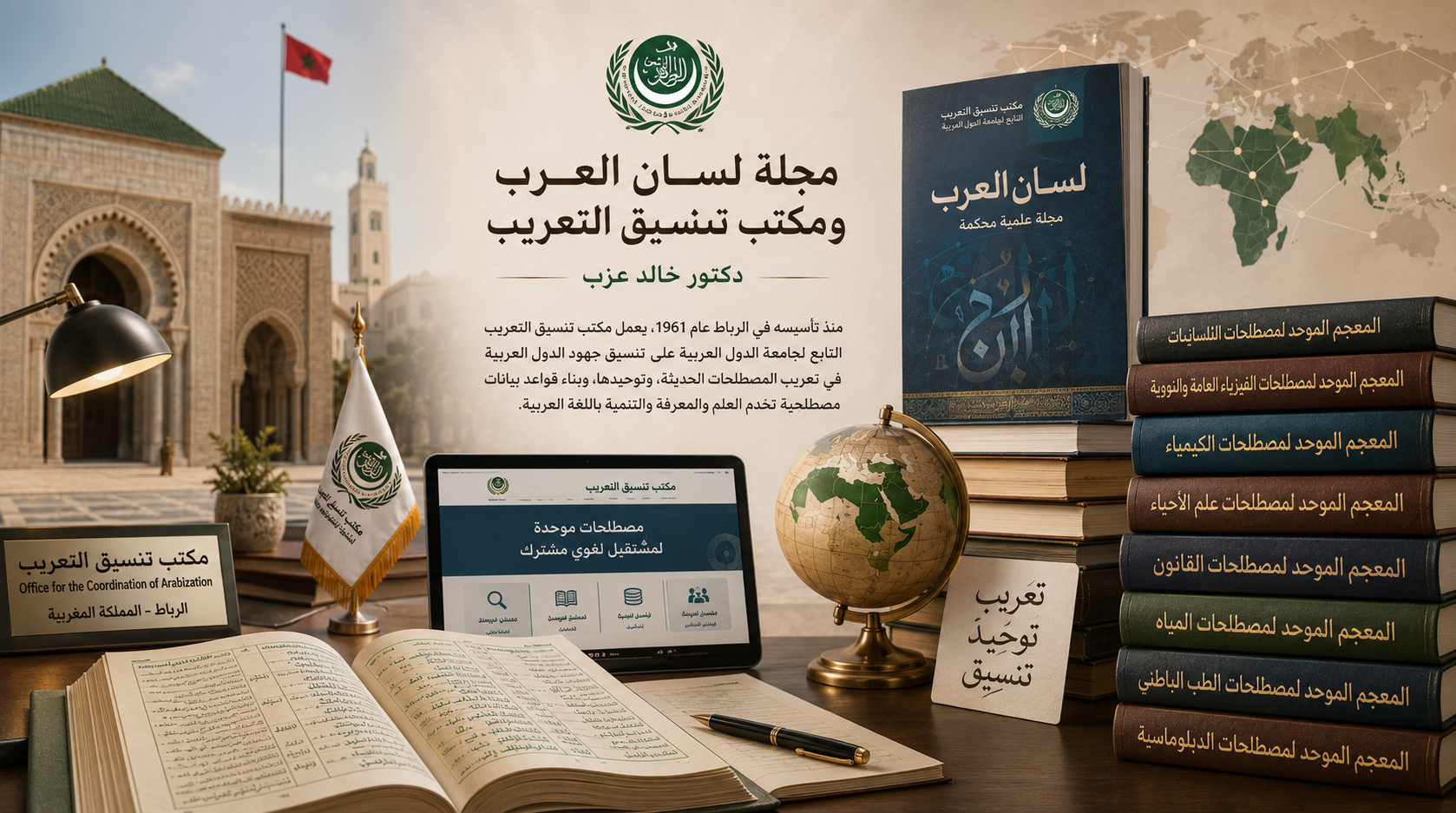 مجلة لسان العرب ومكتب تنسيق التعريب