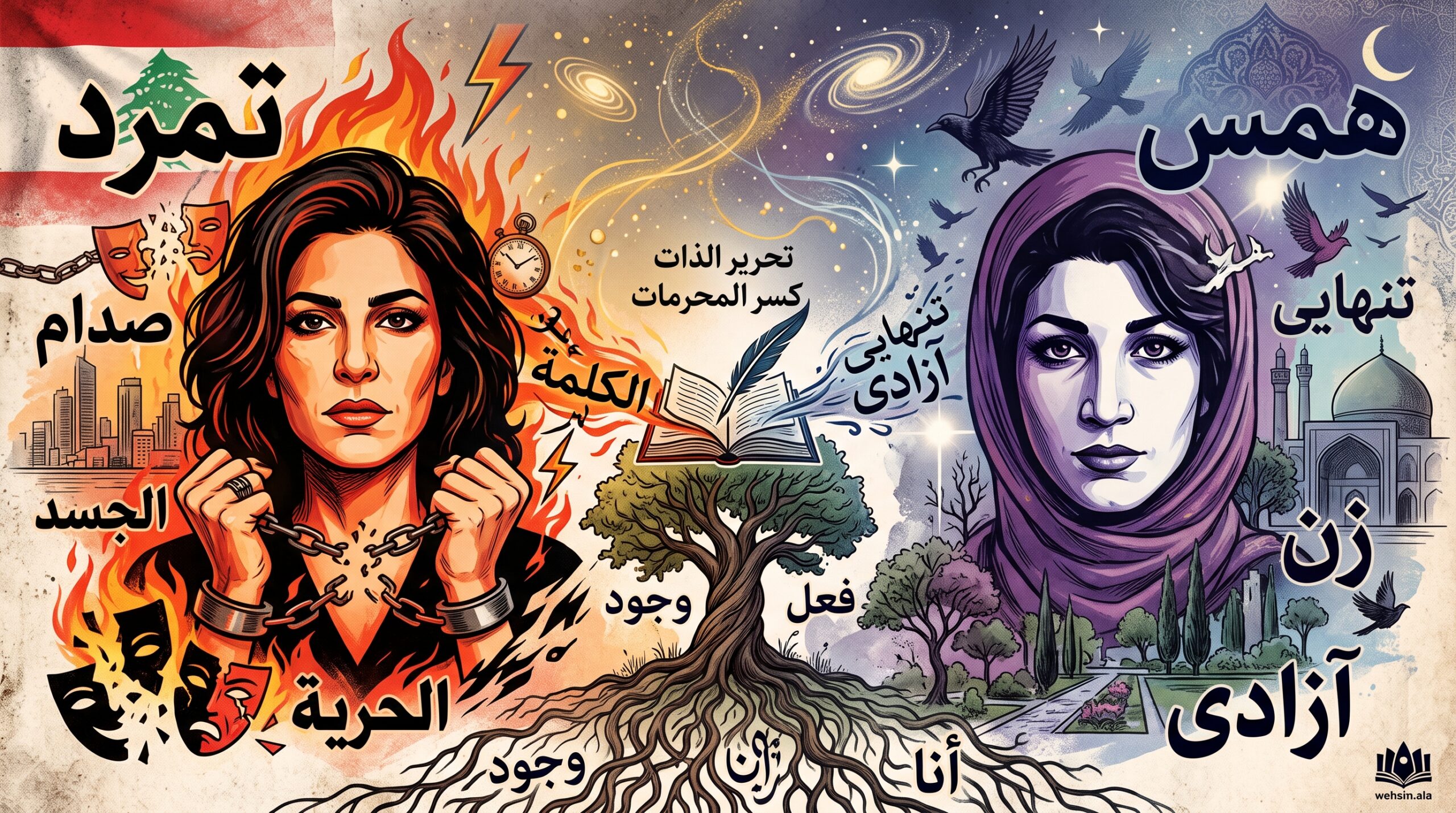تمرد الأنثى بين جمانة حداد وفروغ فرخزاد