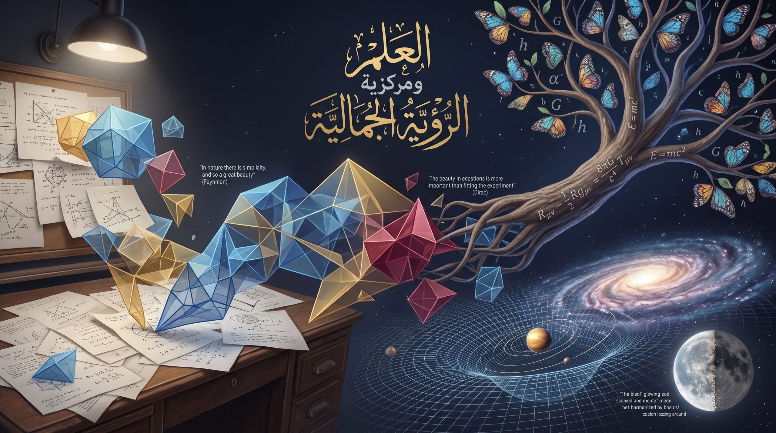 العلم ومركزية الرؤية الجمالية