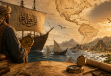 دور الملاحين العرب اكتشاف العالم الجديد